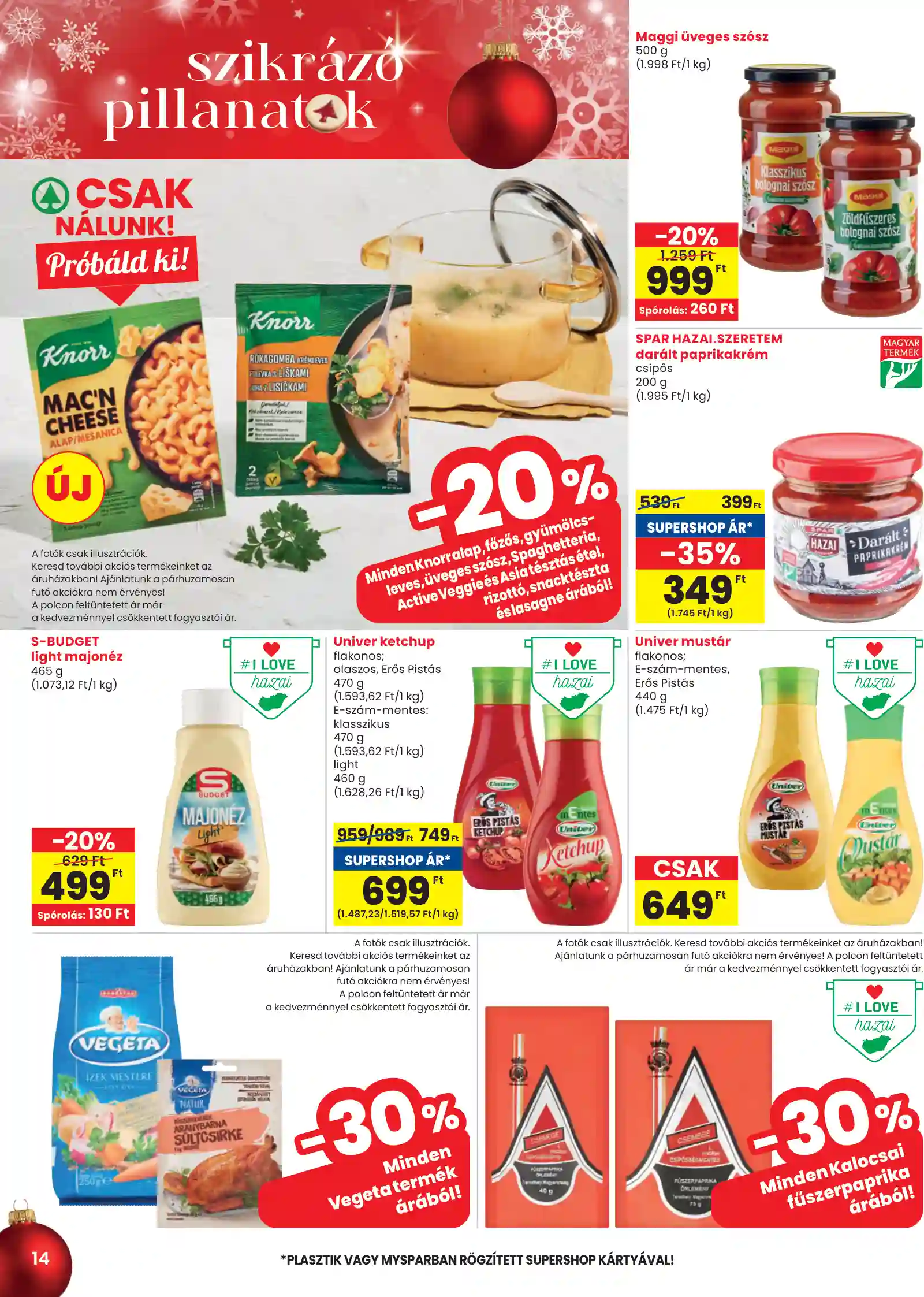 Spar akciós újság 48. hét (spar) (6 oldal)
