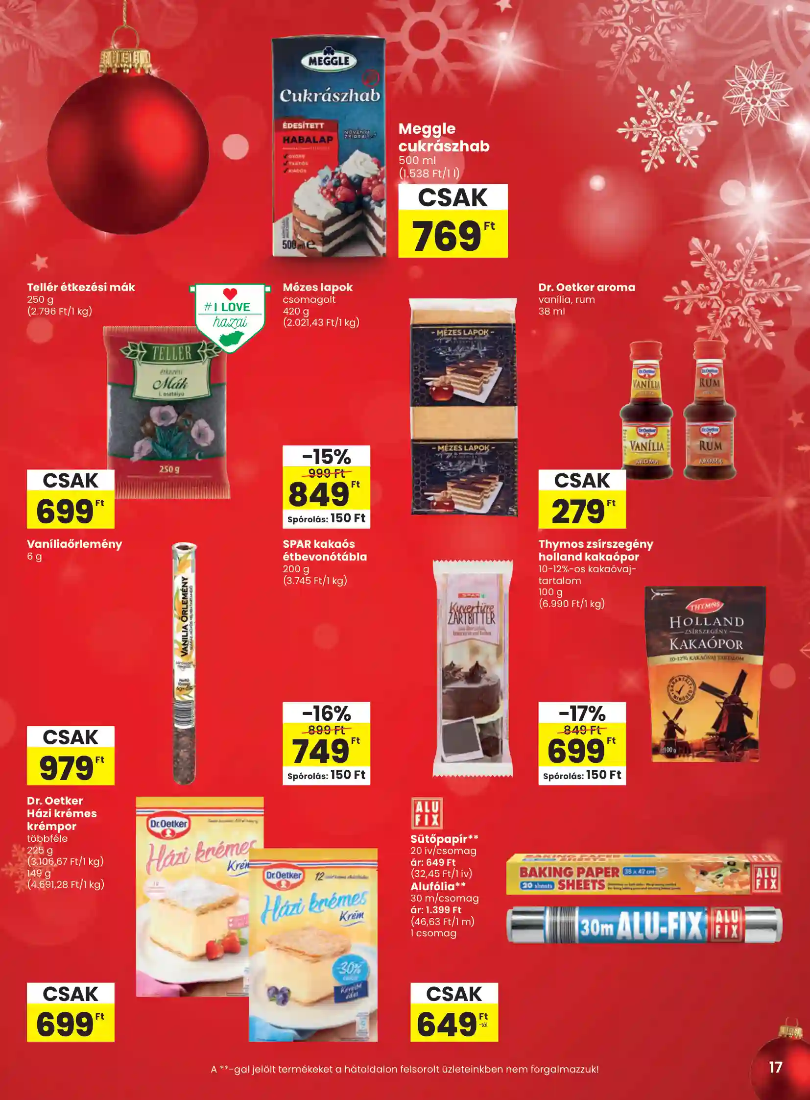 Spar akciós újság 48. hét (spar) (9 oldal)