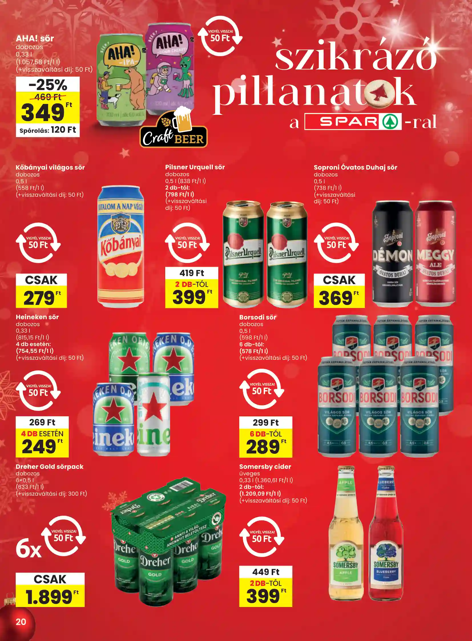 Spar akciós újság 48. hét (spar) (12 oldal)