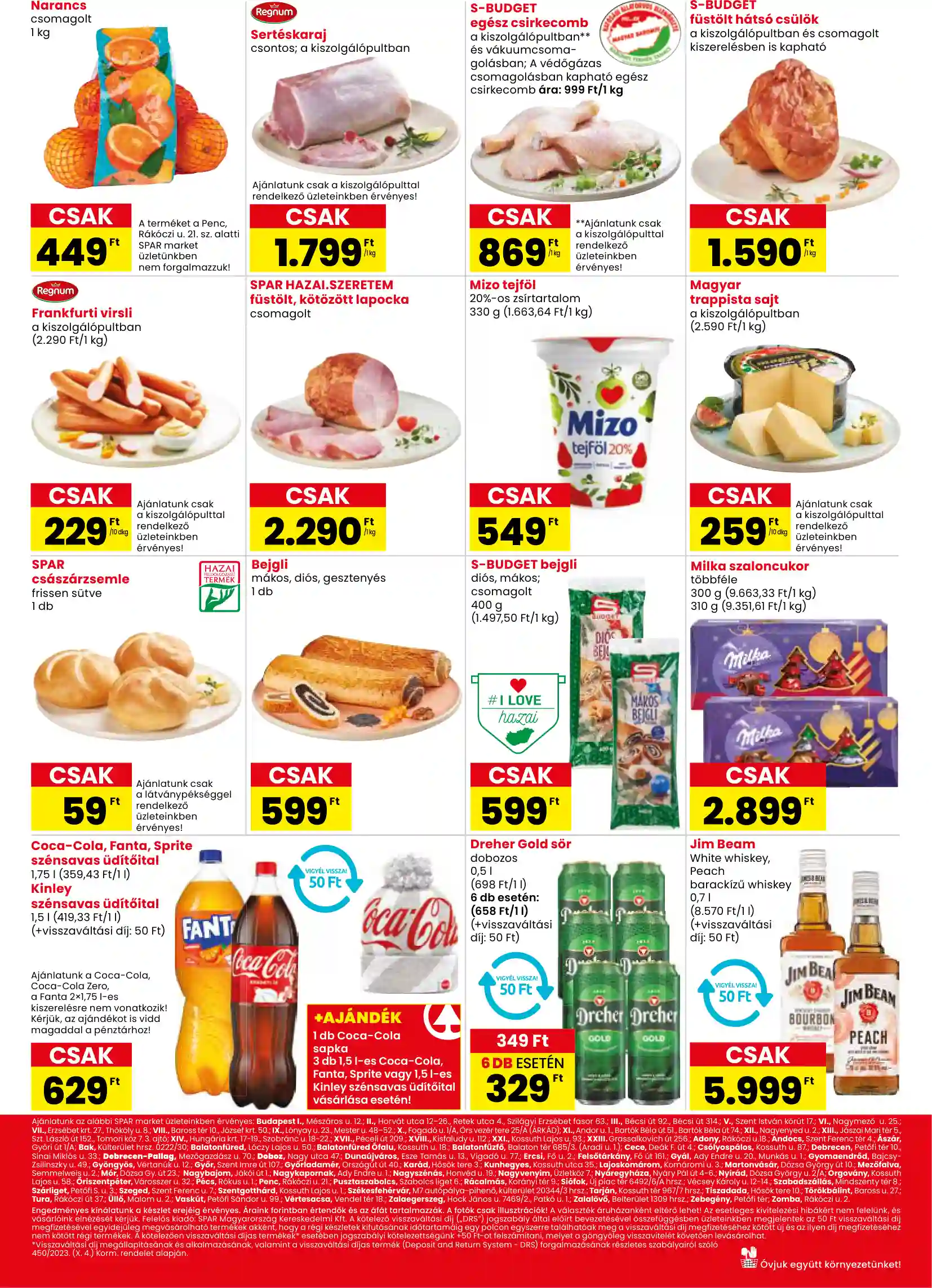 Spar akciós újság 49. hét (spar market) (2 oldal)