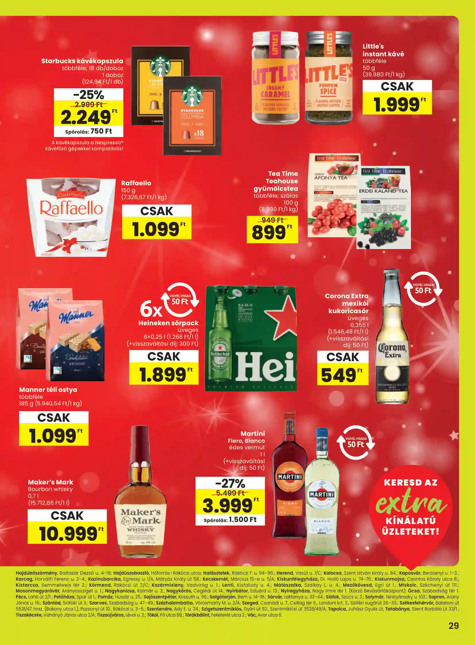 Spar akciós újság 49. hét (spar extra) (2 oldal)