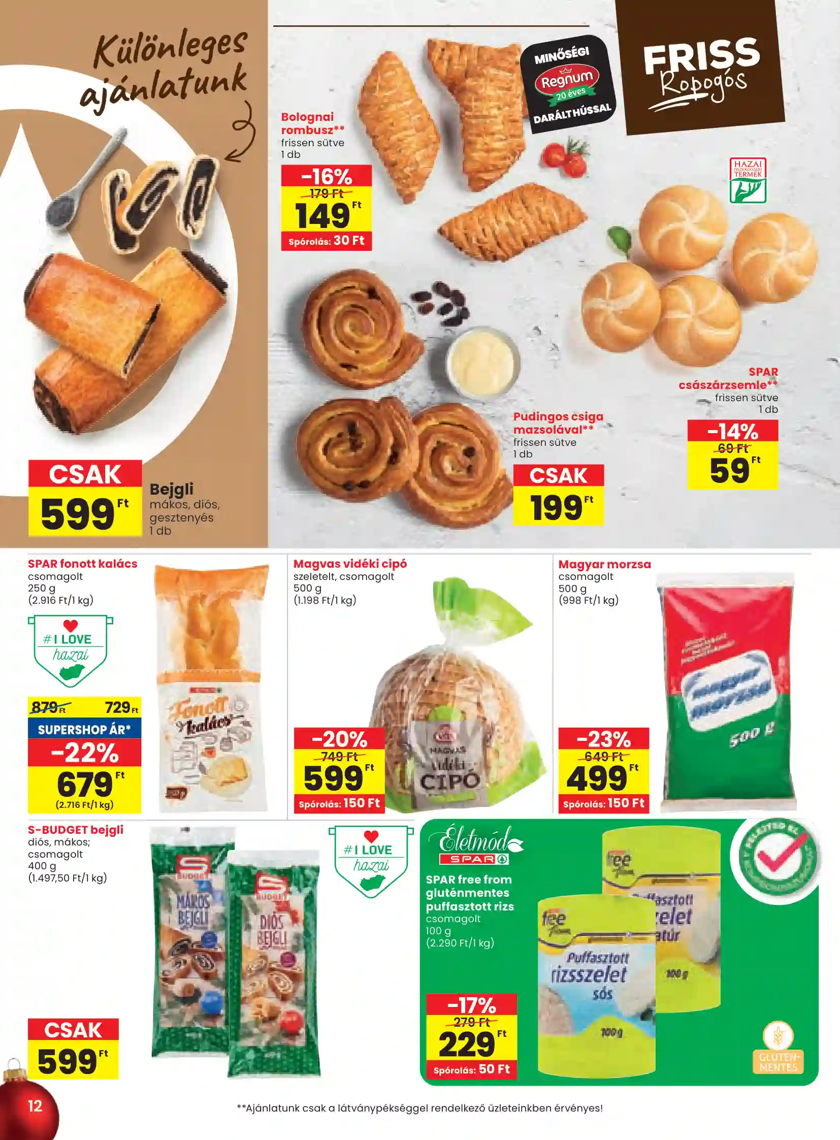 Spar akciós újság 49. hét (spar) (4 oldal)