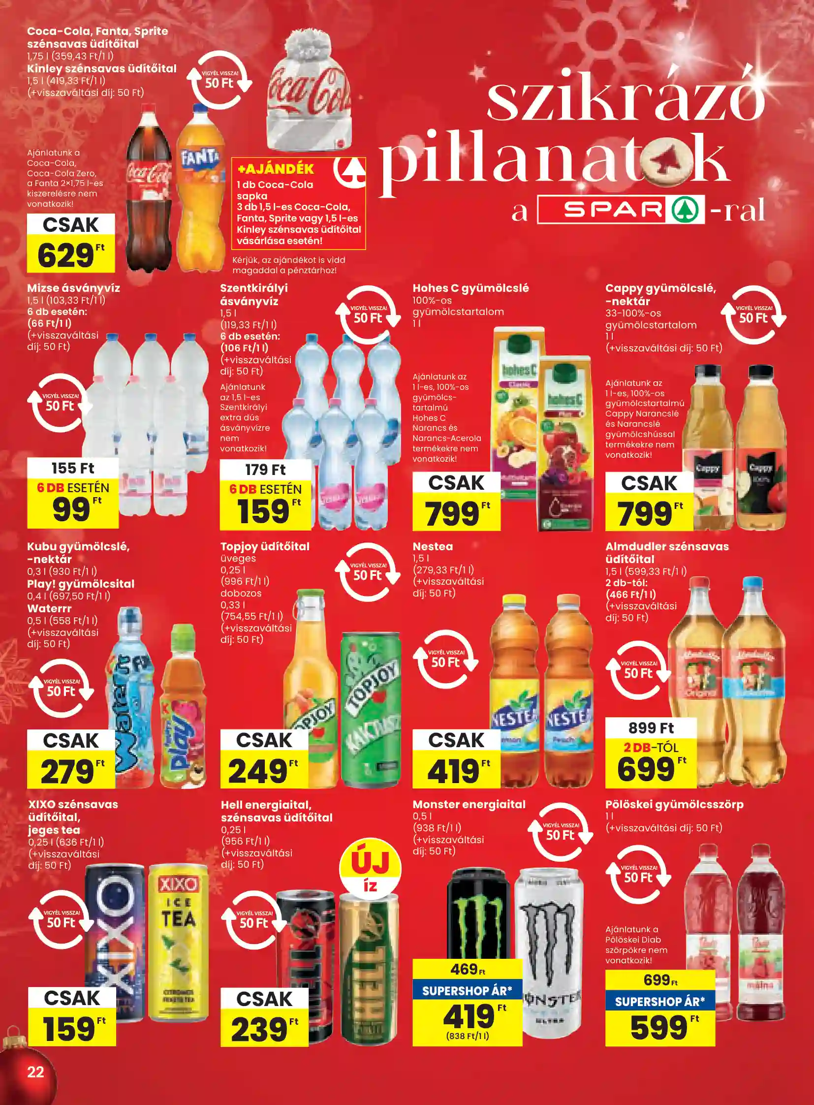 Spar akciós újság 49. hét (spar) (15 oldal)