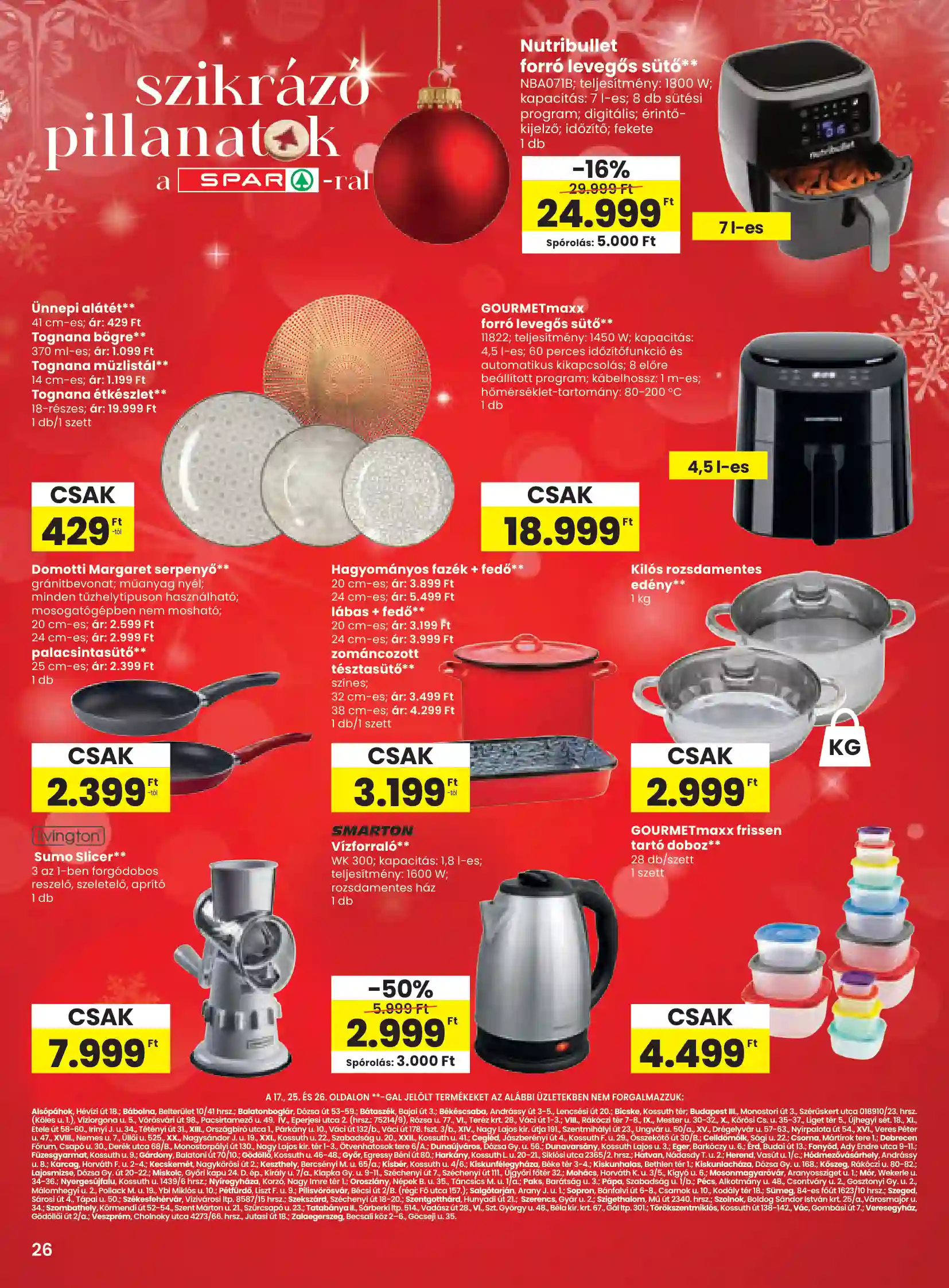 Spar akciós újság 49. hét (spar) (19 oldal)