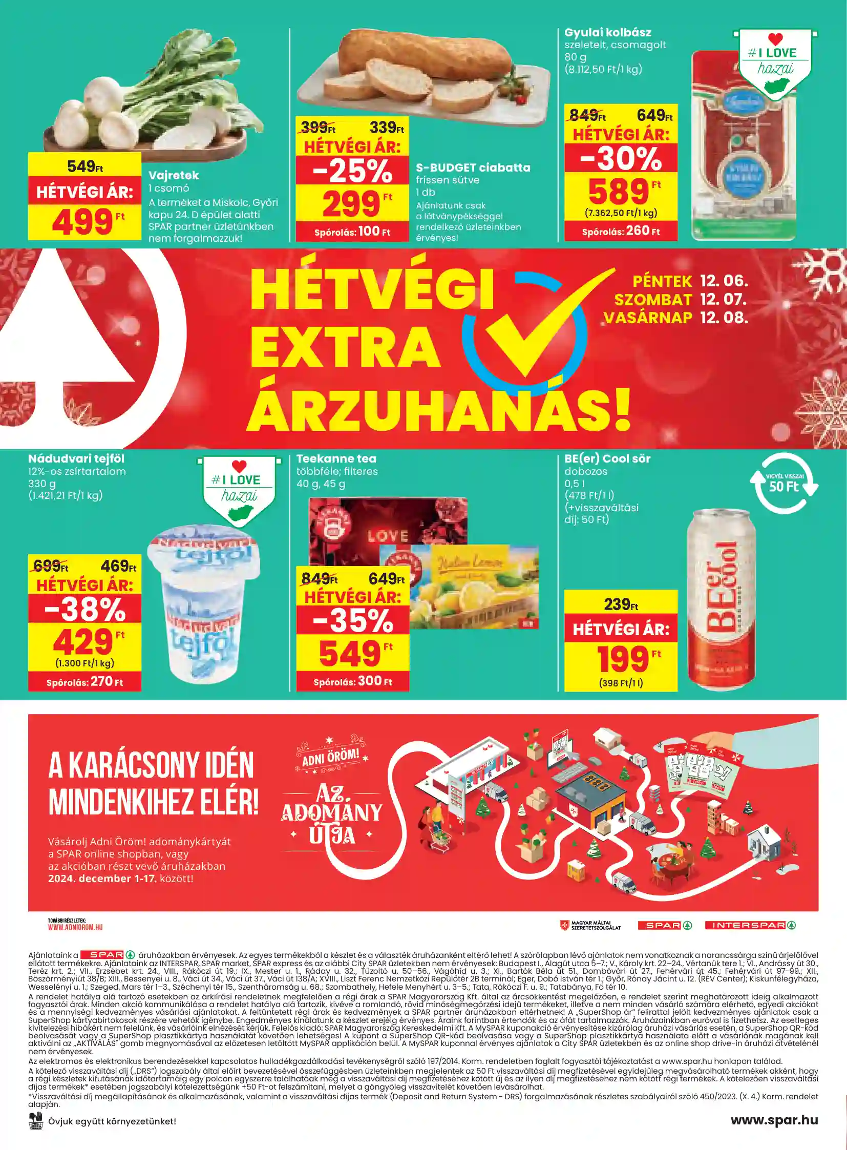 Spar akciós újság 49. hét (spar) (21 oldal)