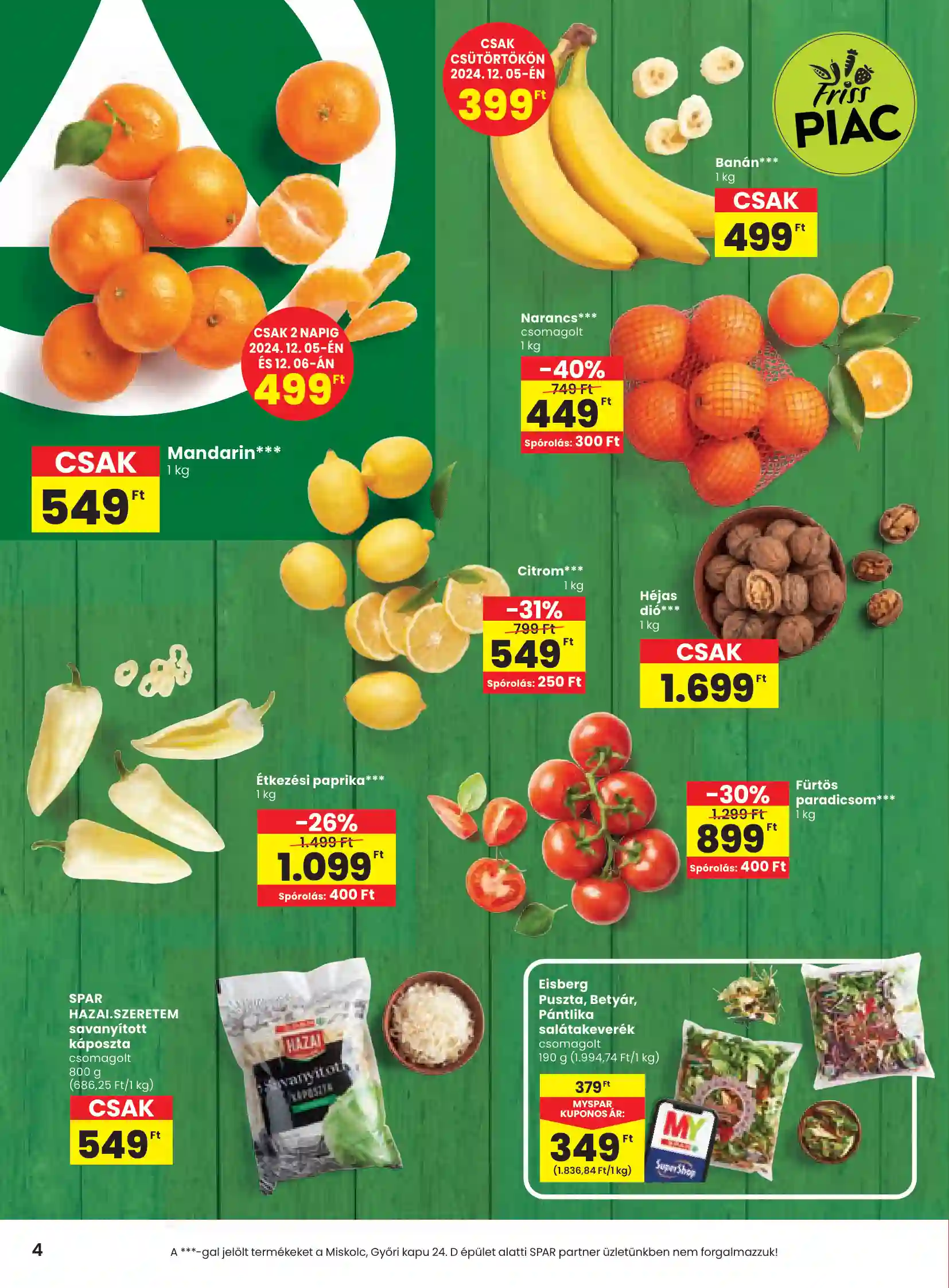Spar akciós újság 49. hét (spar) (22 oldal)