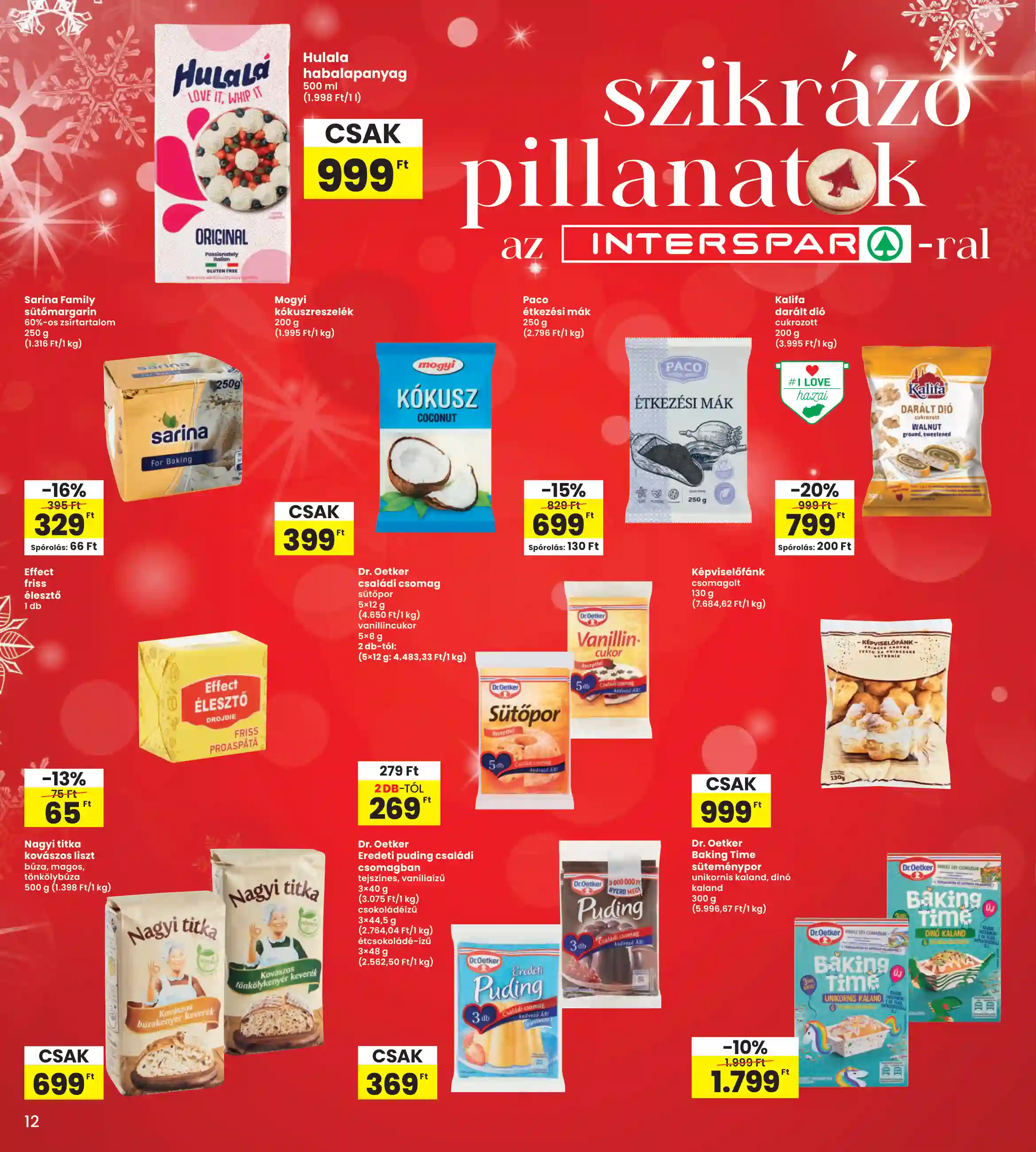 Spar akciós újság 49. hét (interspar) (4 oldal)