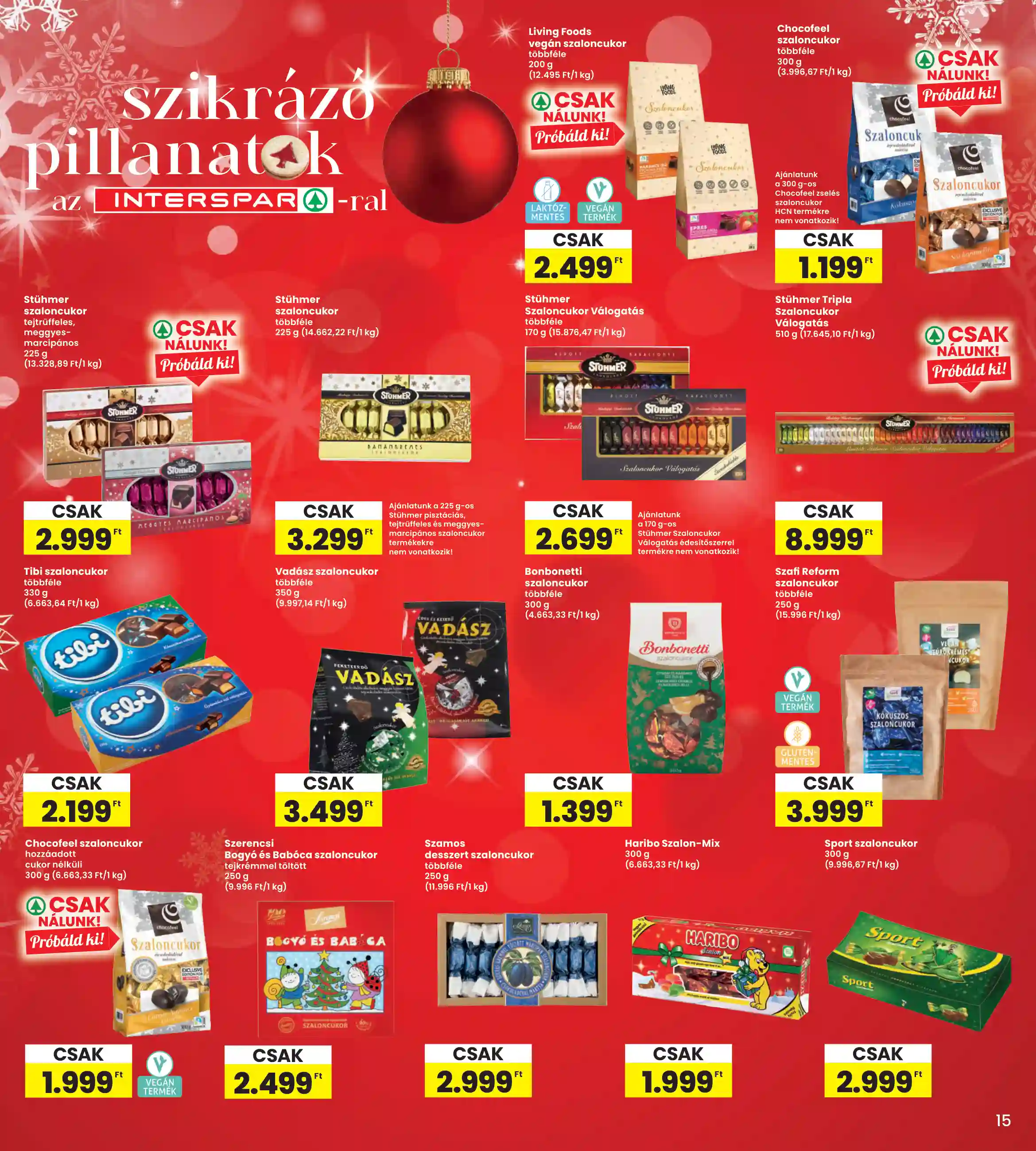 Spar akciós újság 49. hét (interspar) (7 oldal)