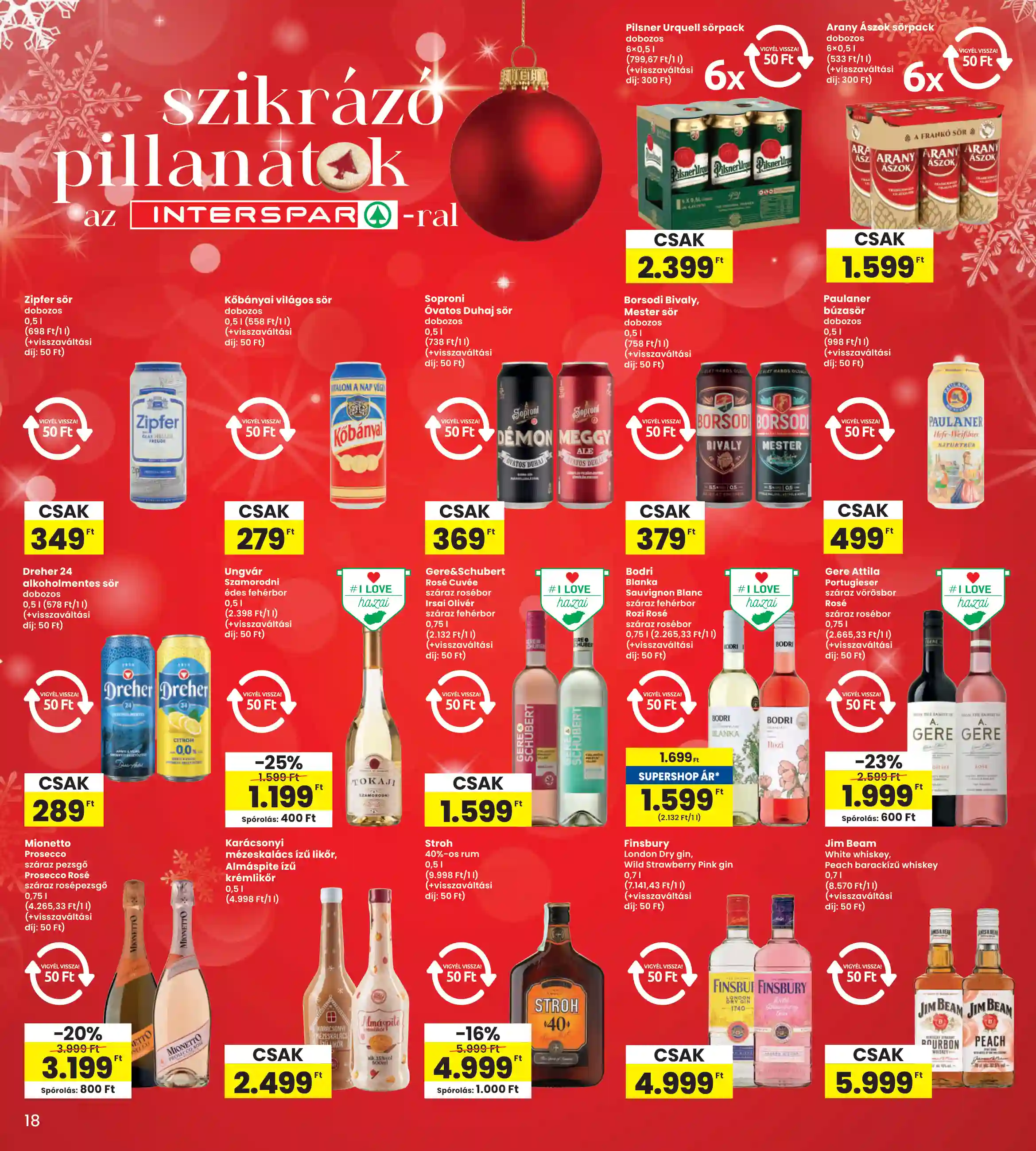 Spar akciós újság 49. hét (interspar) (10 oldal)