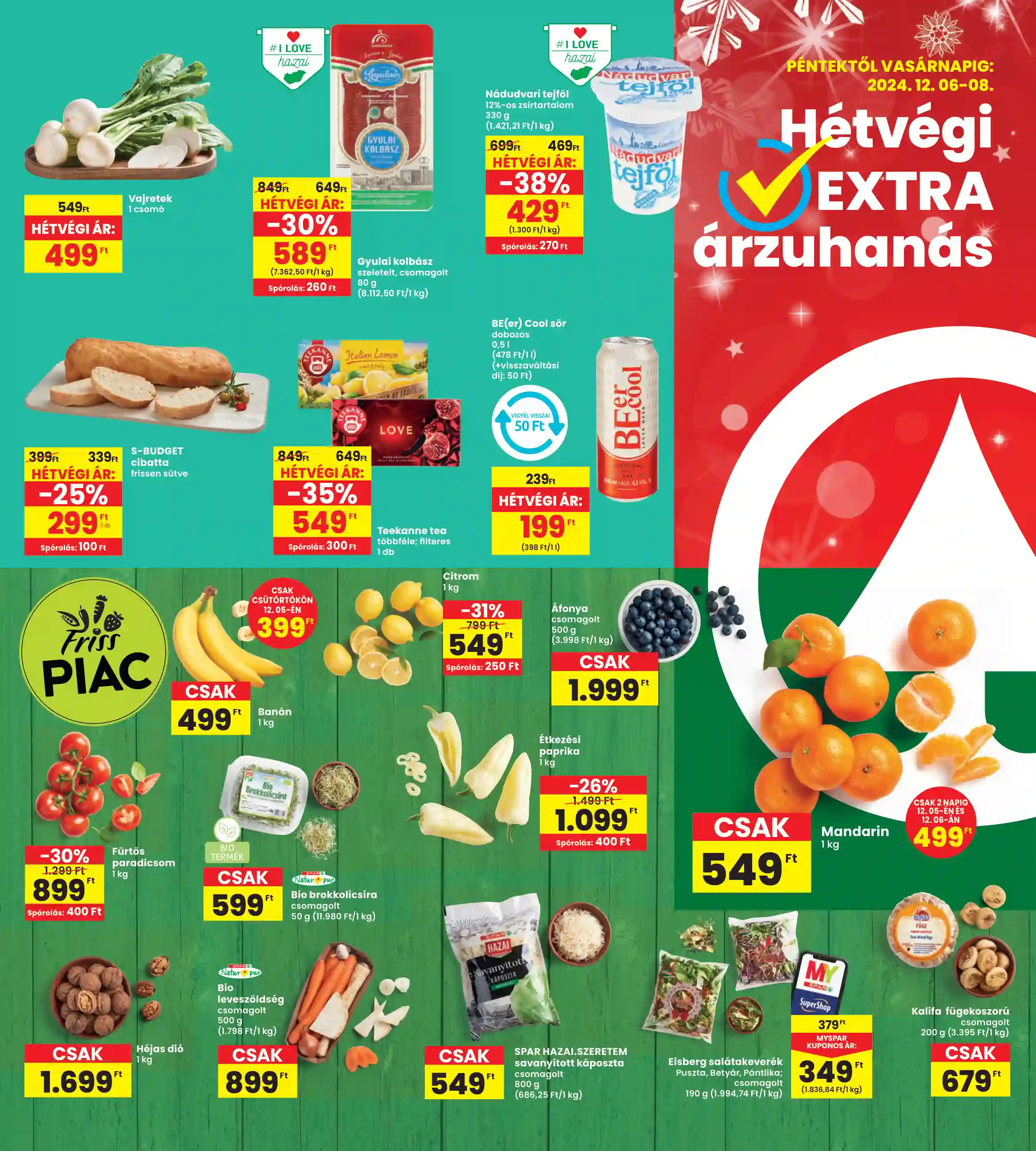 Spar akciós újság 49. hét (interspar) (17 oldal)