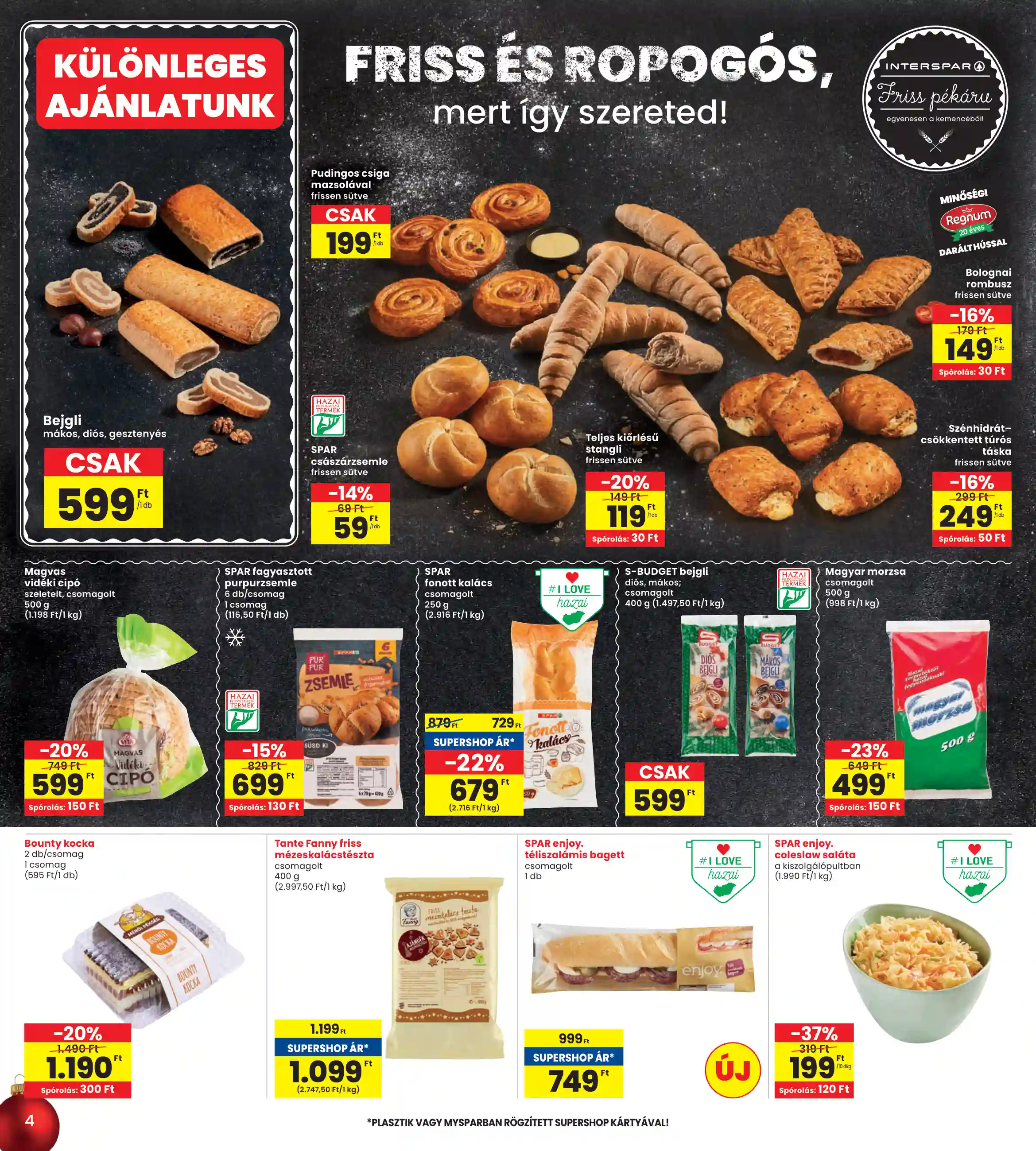 Spar akciós újság 49. hét (interspar) (18 oldal)