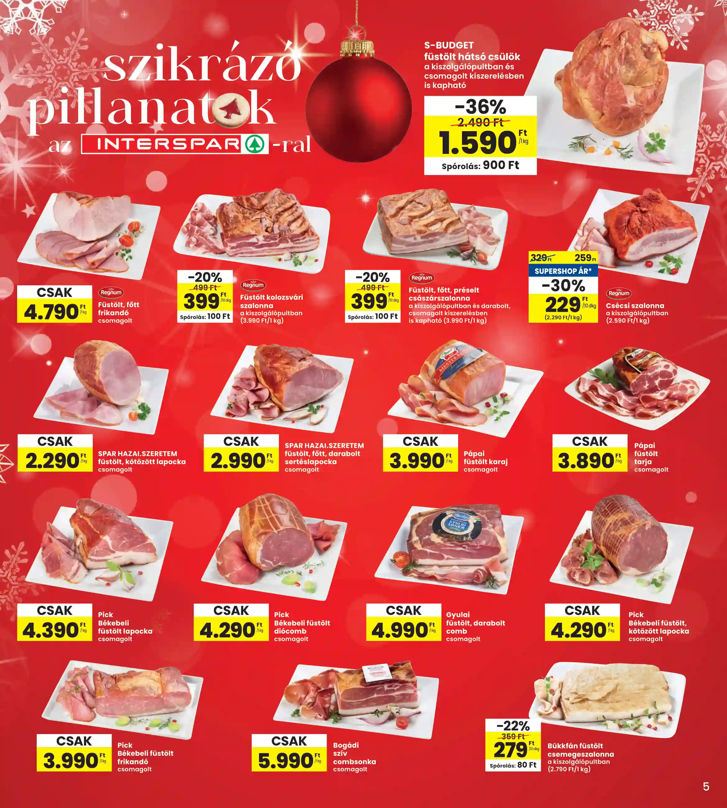 Spar akciós újság 49. hét (interspar) (19 oldal)