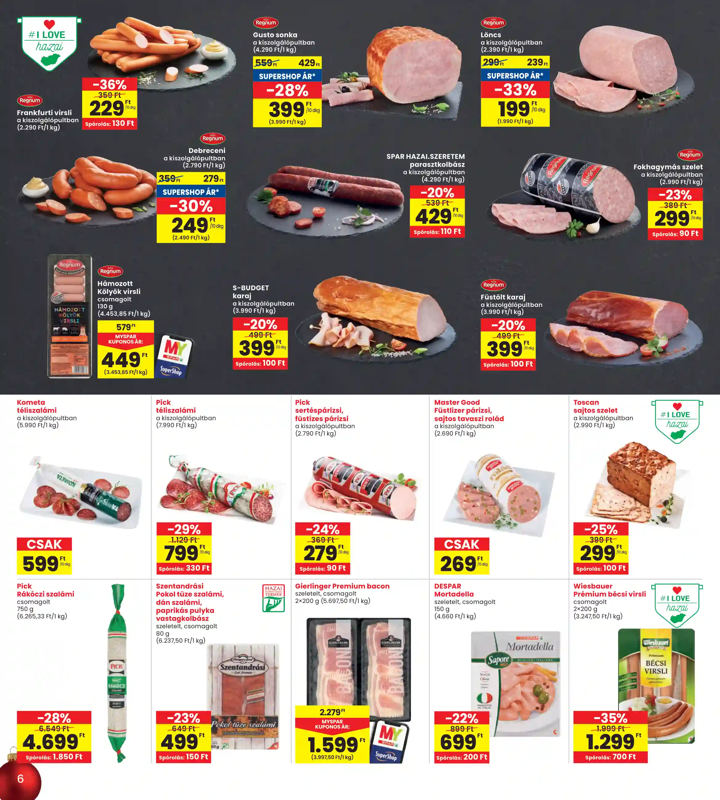Spar akciós újság 49. hét (interspar) (20 oldal)