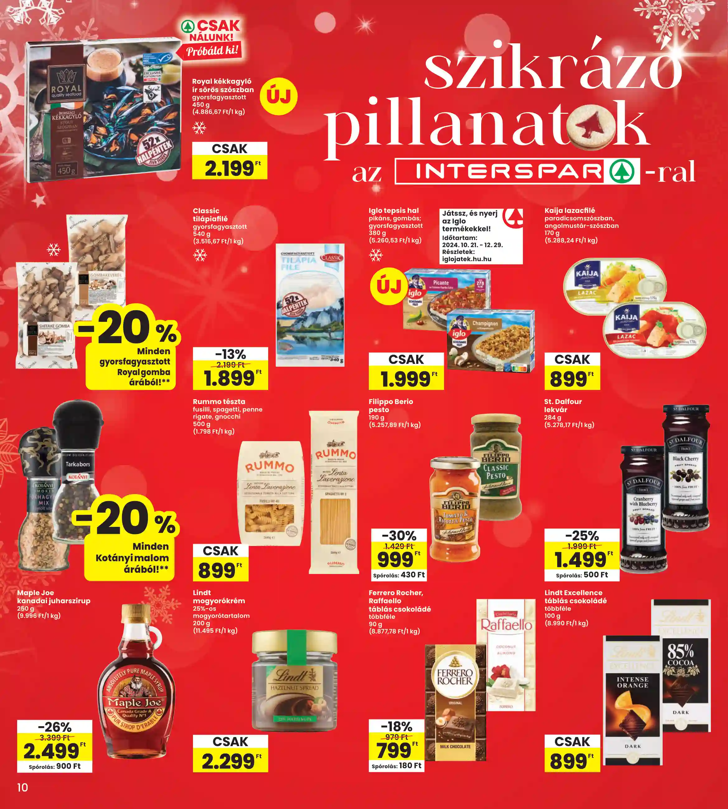 Spar akciós újság 49. hét (interspar) (24 oldal)