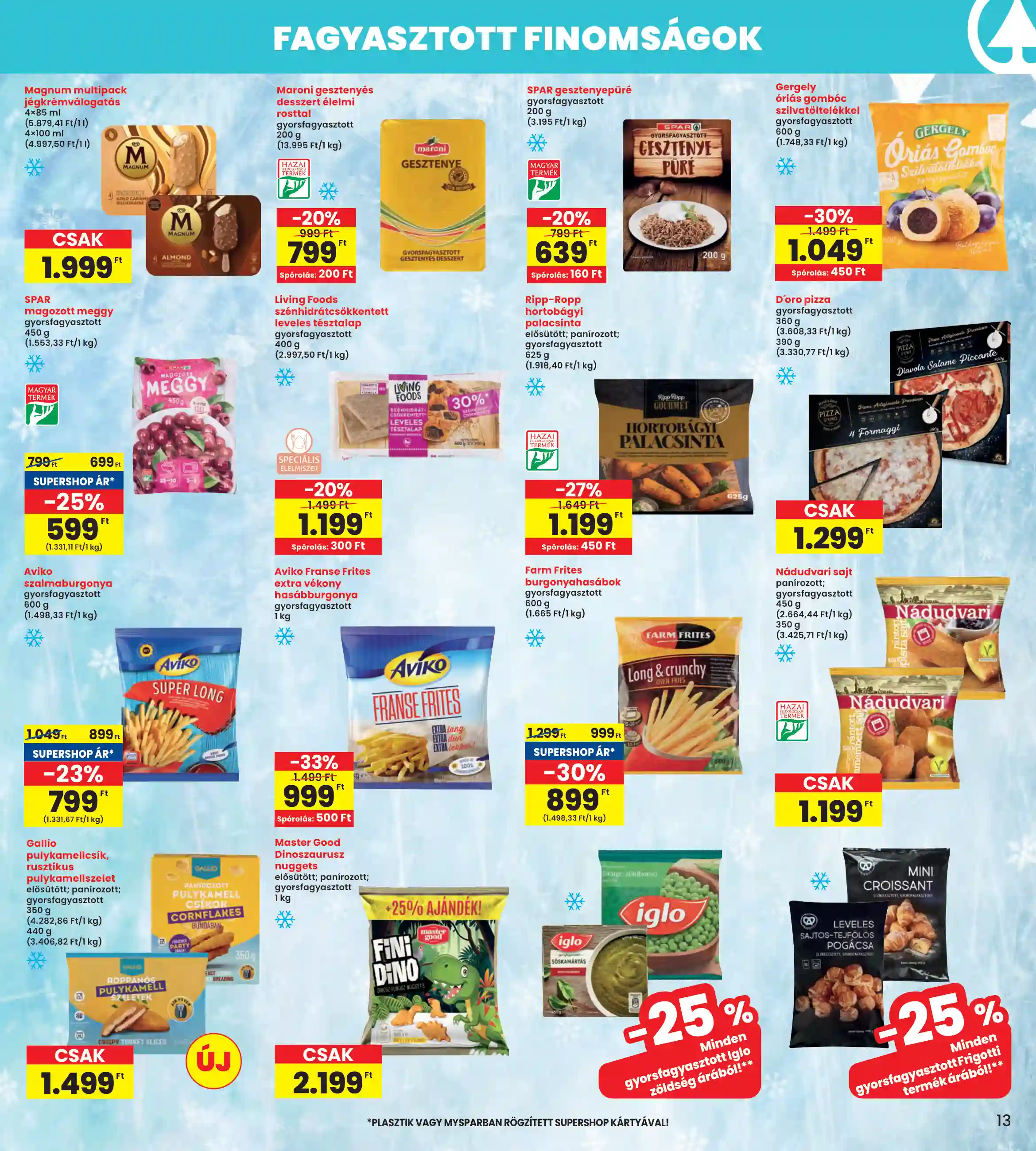 Spar akciós újság 50. hét (interspar) (5 oldal)