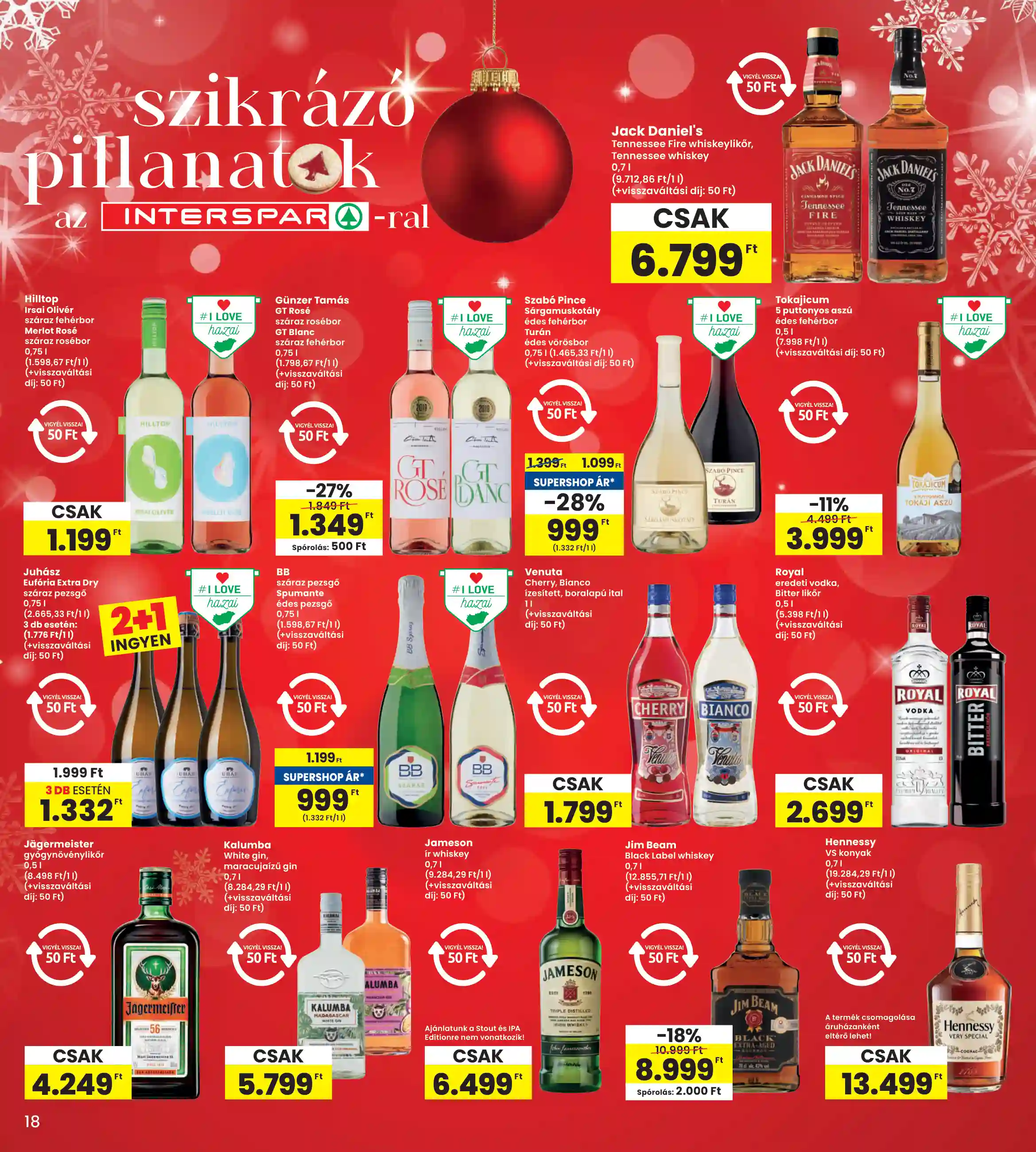Spar akciós újság 50. hét (interspar) (10 oldal)