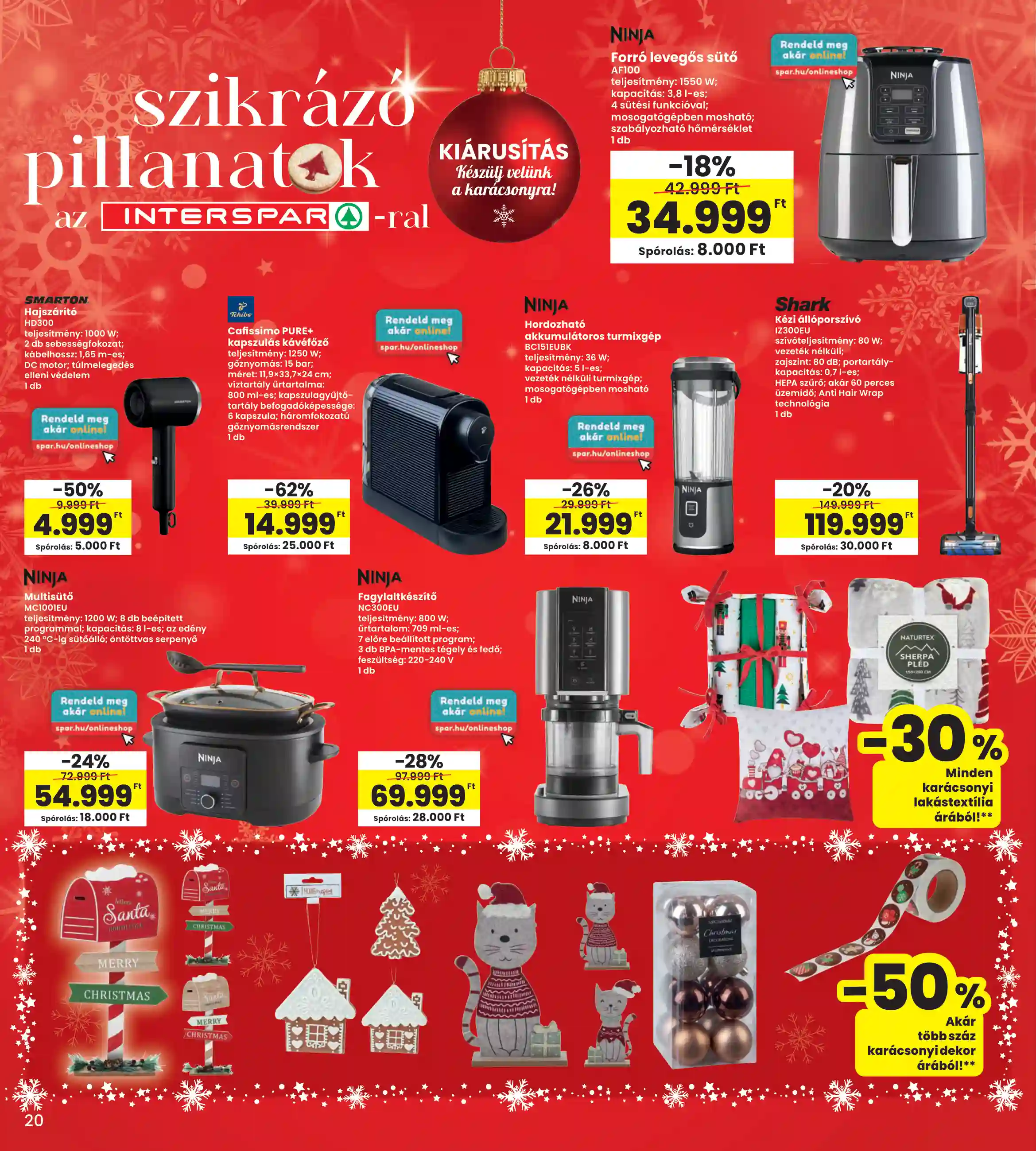 Spar akciós újság 50. hét (interspar) (12 oldal)