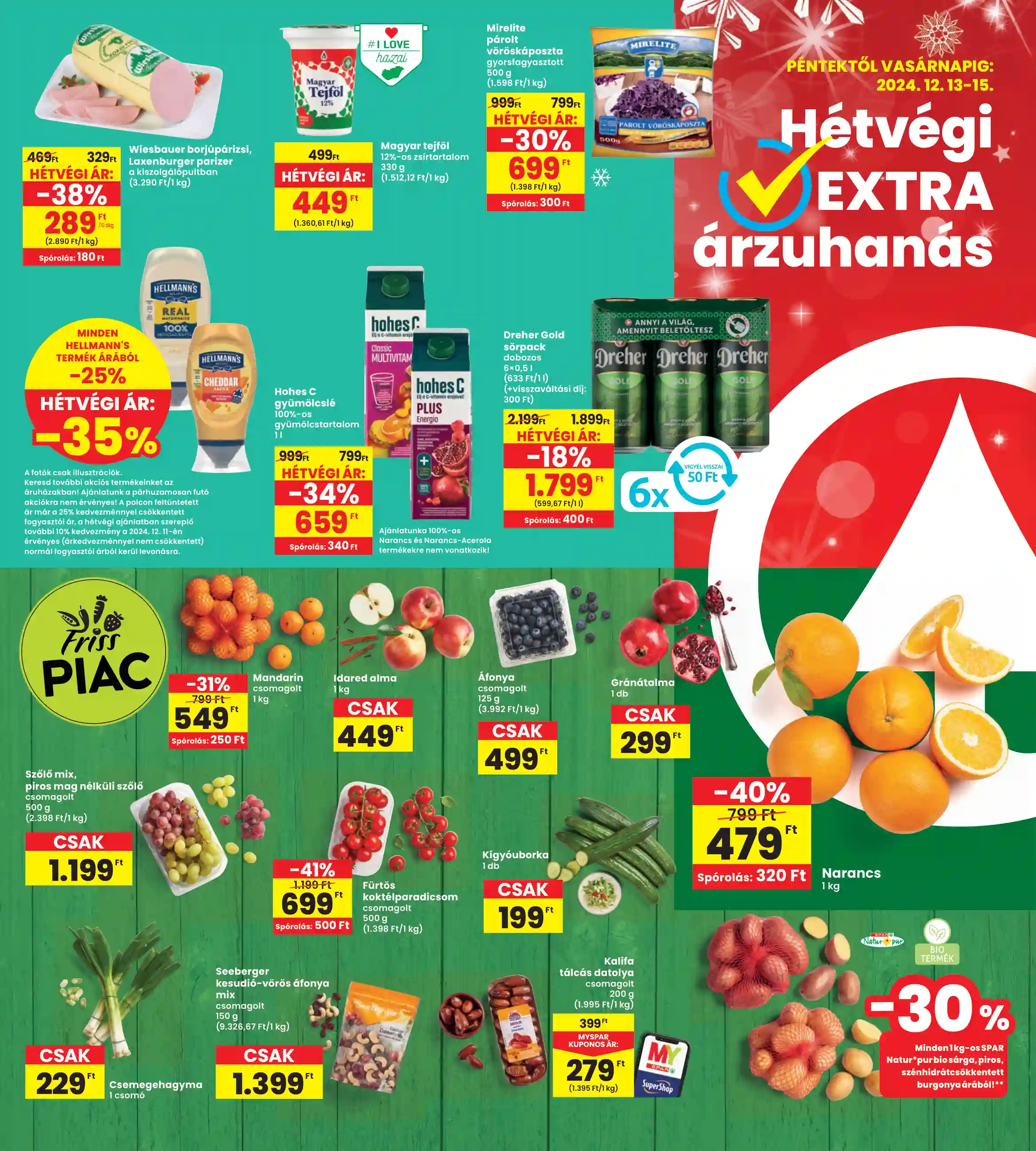 Spar akciós újság 50. hét (interspar) (17 oldal)
