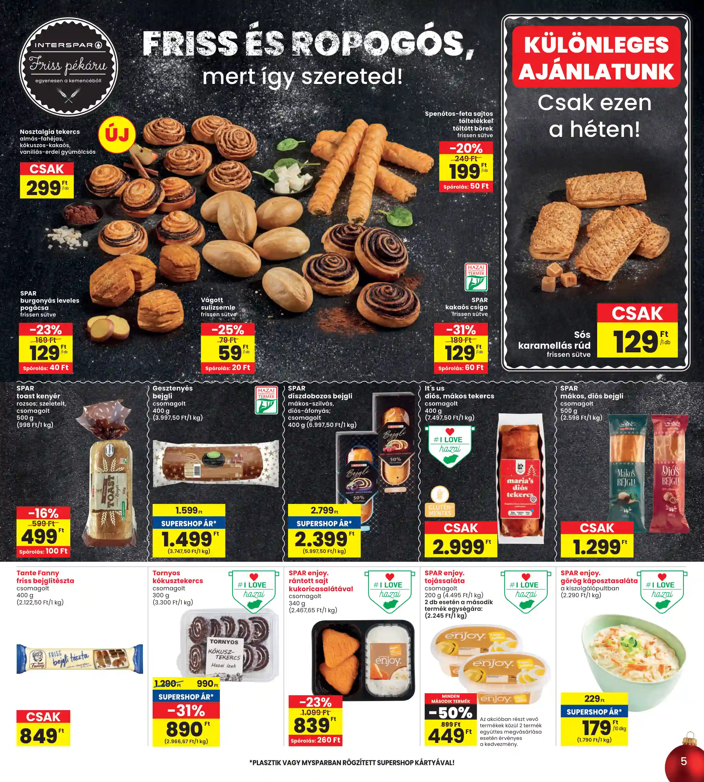 Spar akciós újság 50. hét (interspar) (19 oldal)