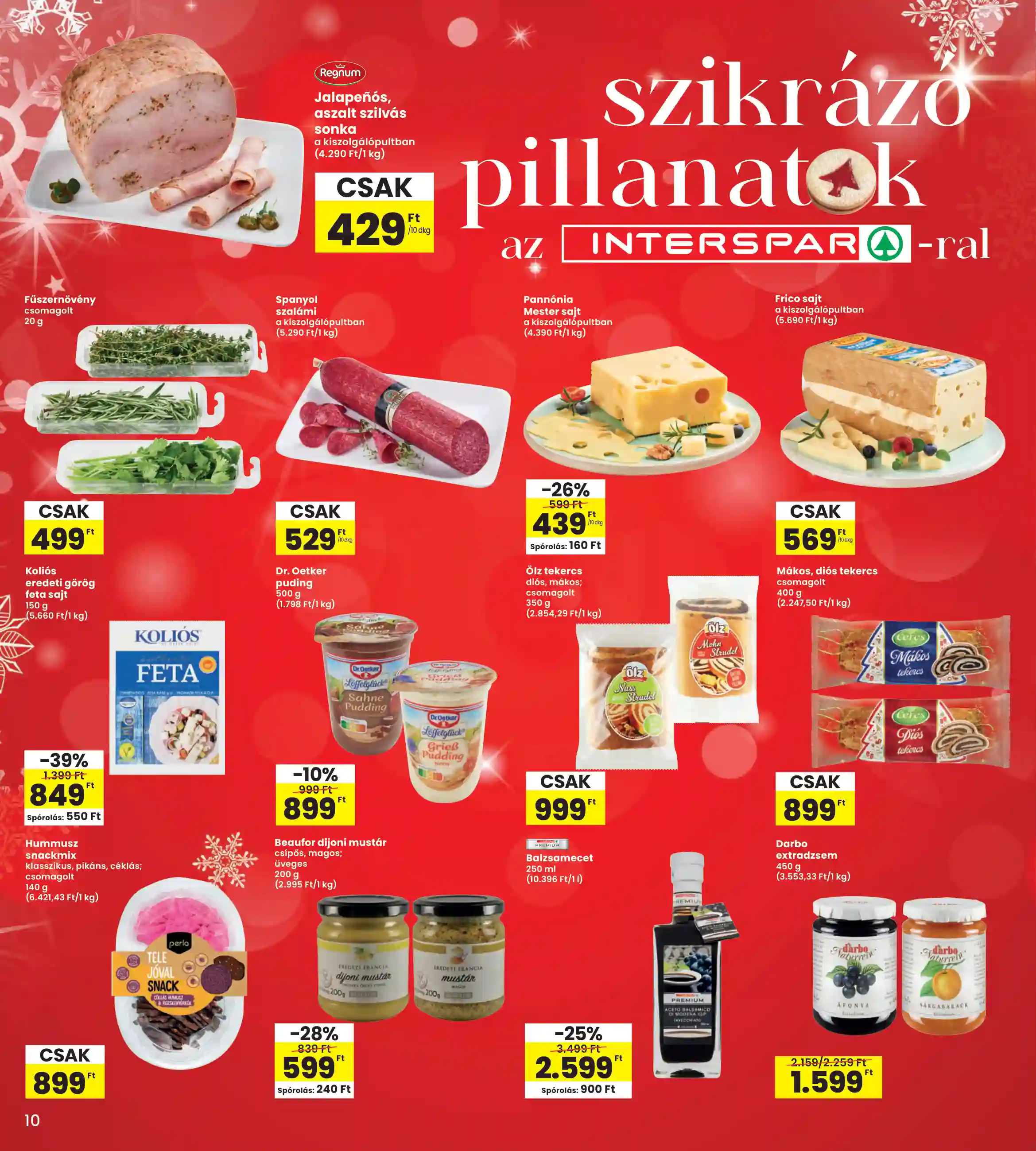 Spar akciós újság 50. hét (interspar) (24 oldal)