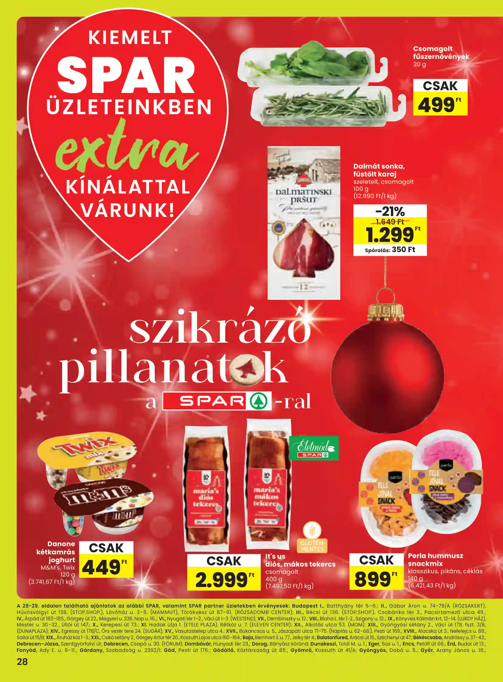 SPAR spar extra 50.hét