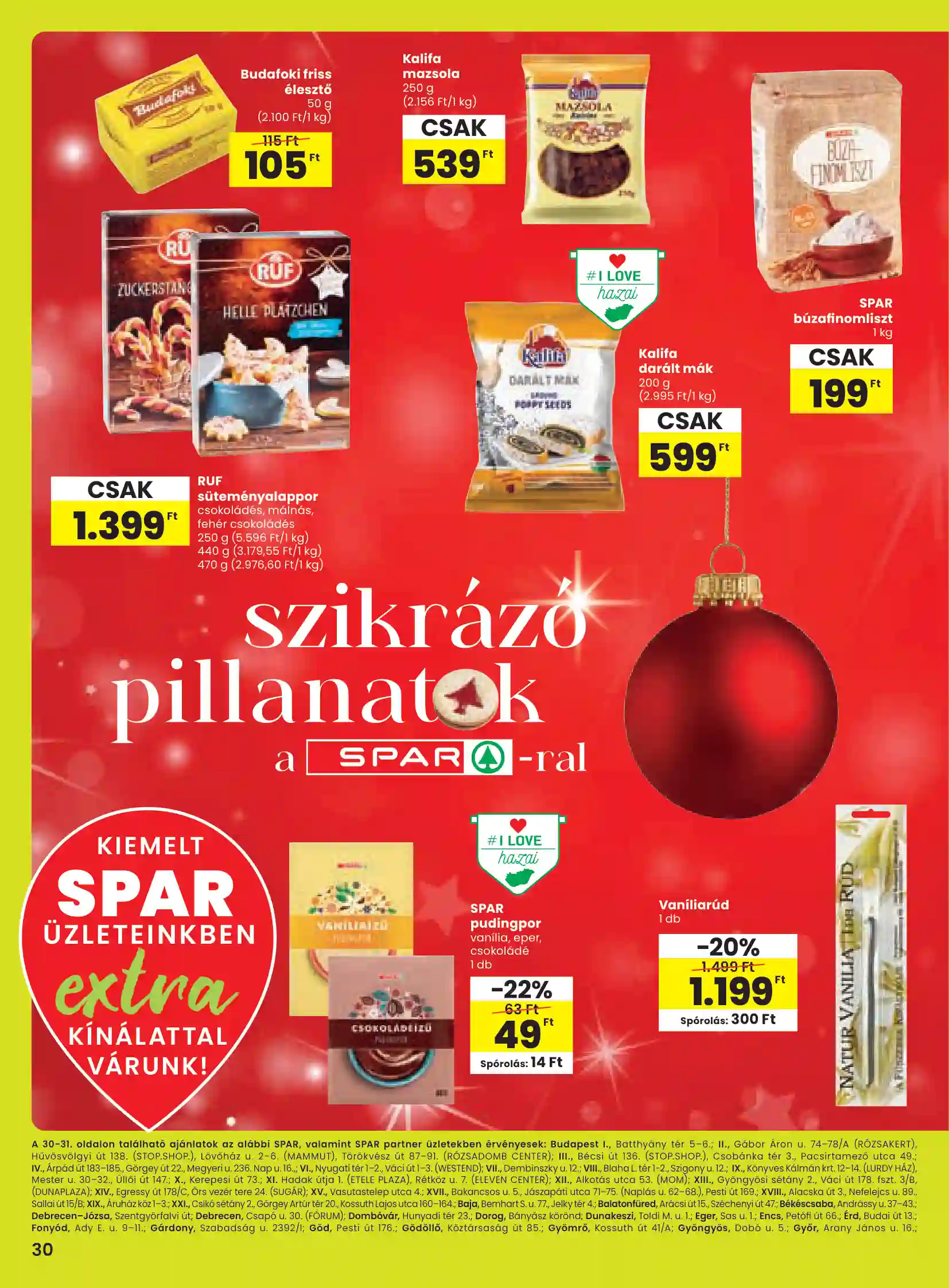 Spar akciós újság 50. hét (spar extra) (3 oldal)