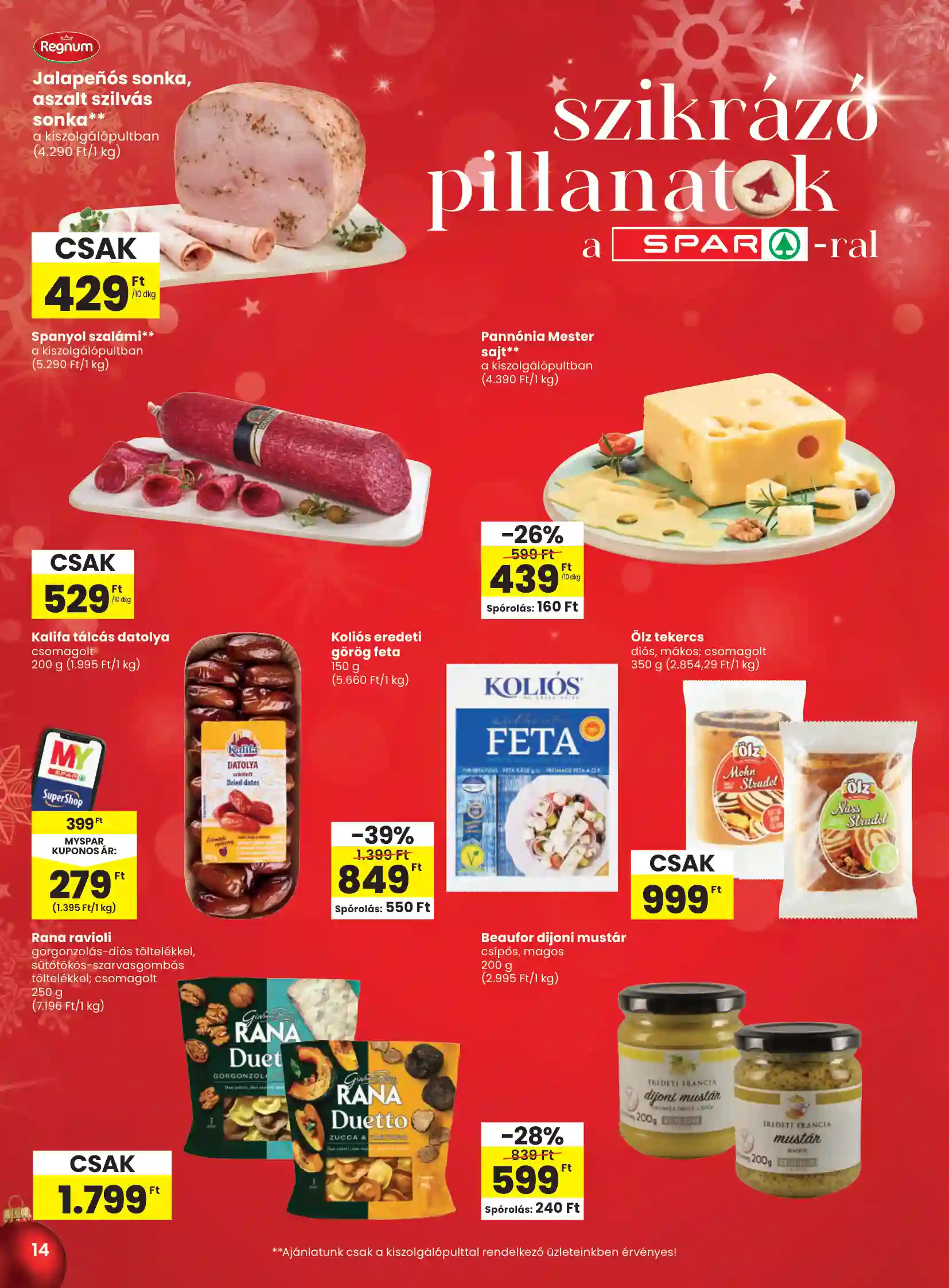 Spar akciós újság 50. hét (spar) (6 oldal)