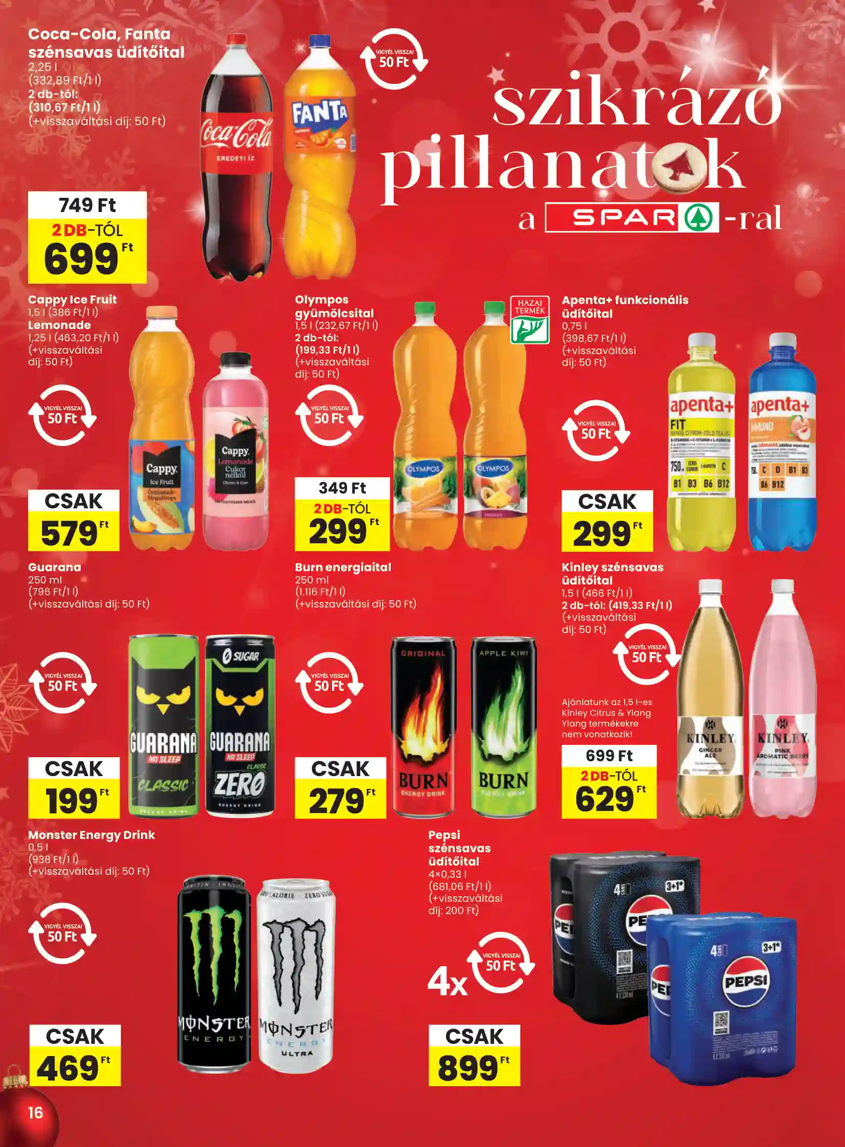 Spar akciós újság 50. hét (spar) (8 oldal)