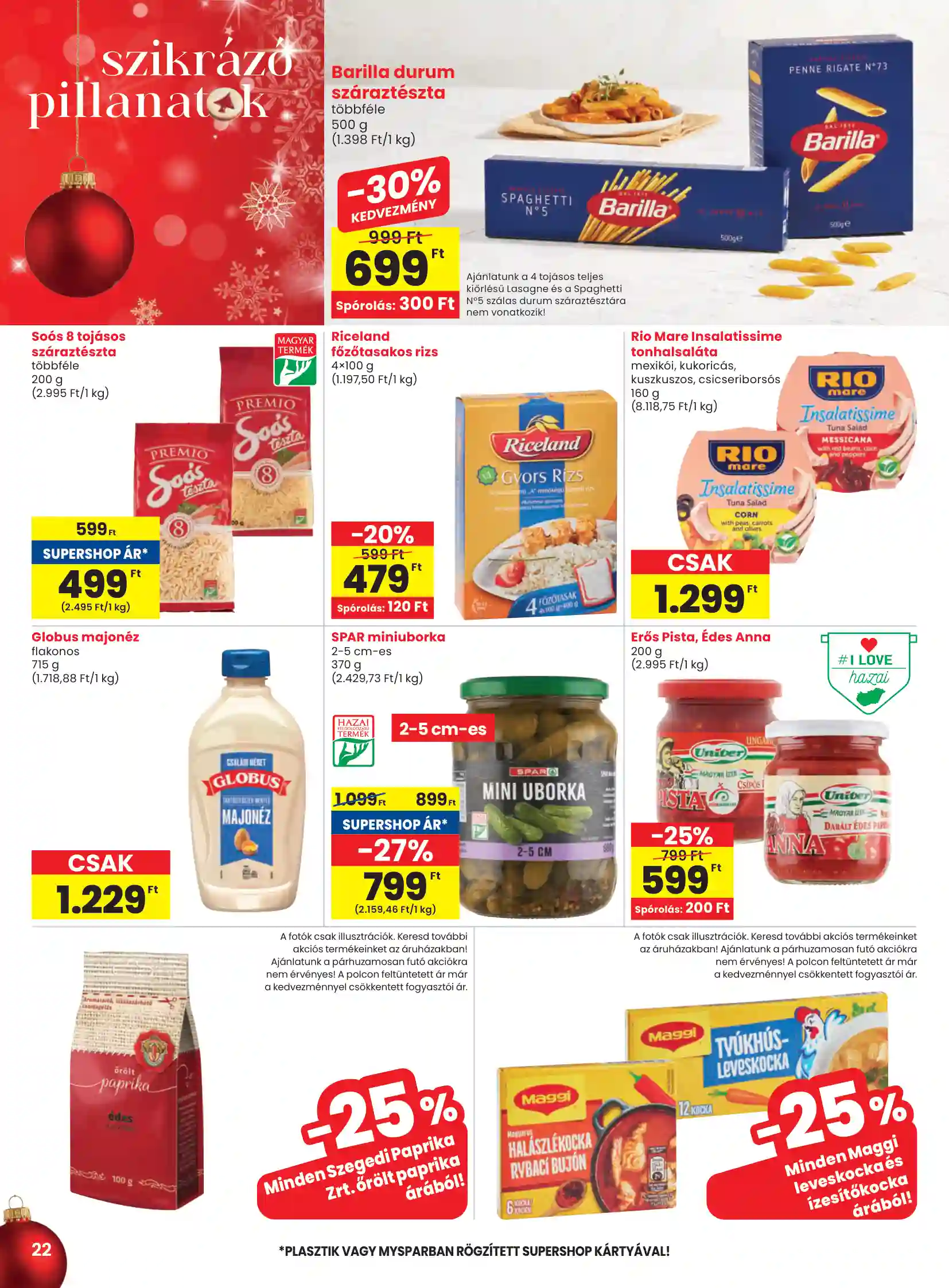 Spar akciós újság 50. hét (spar) (15 oldal)
