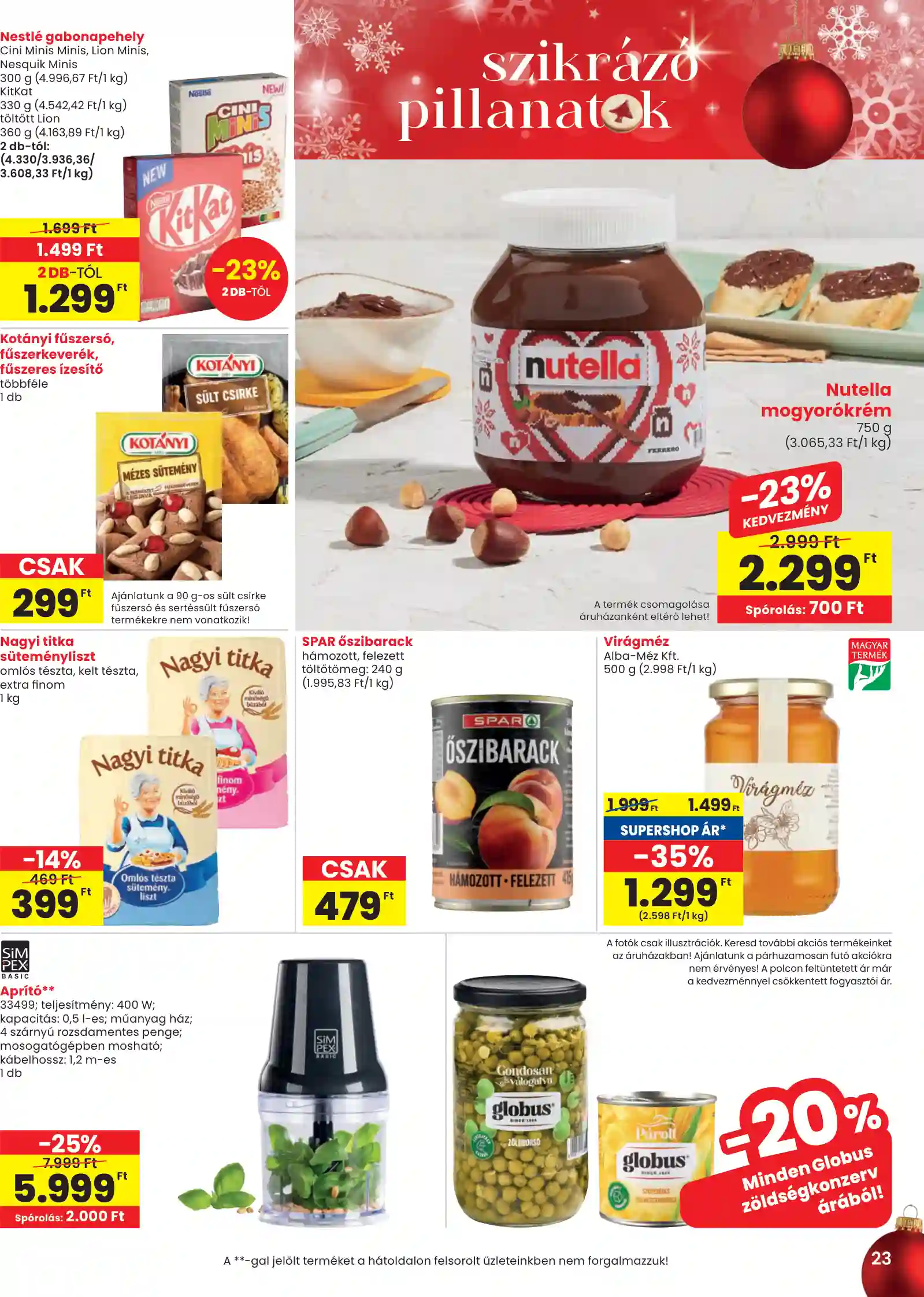 Spar akciós újság 50. hét (spar) (16 oldal)