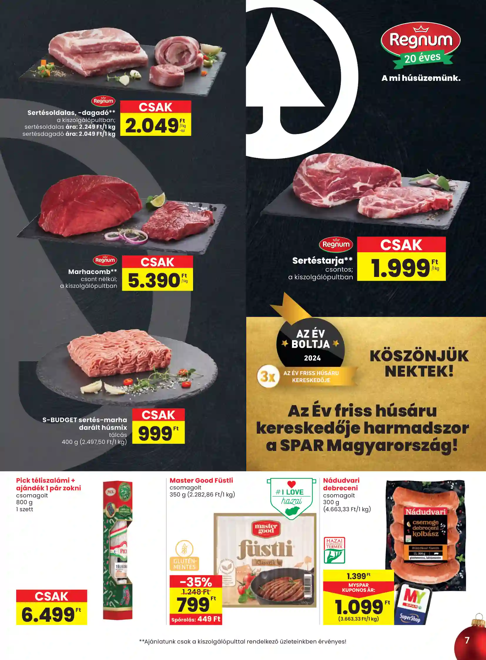 Spar akciós újság 50. hét (spar) (25 oldal)