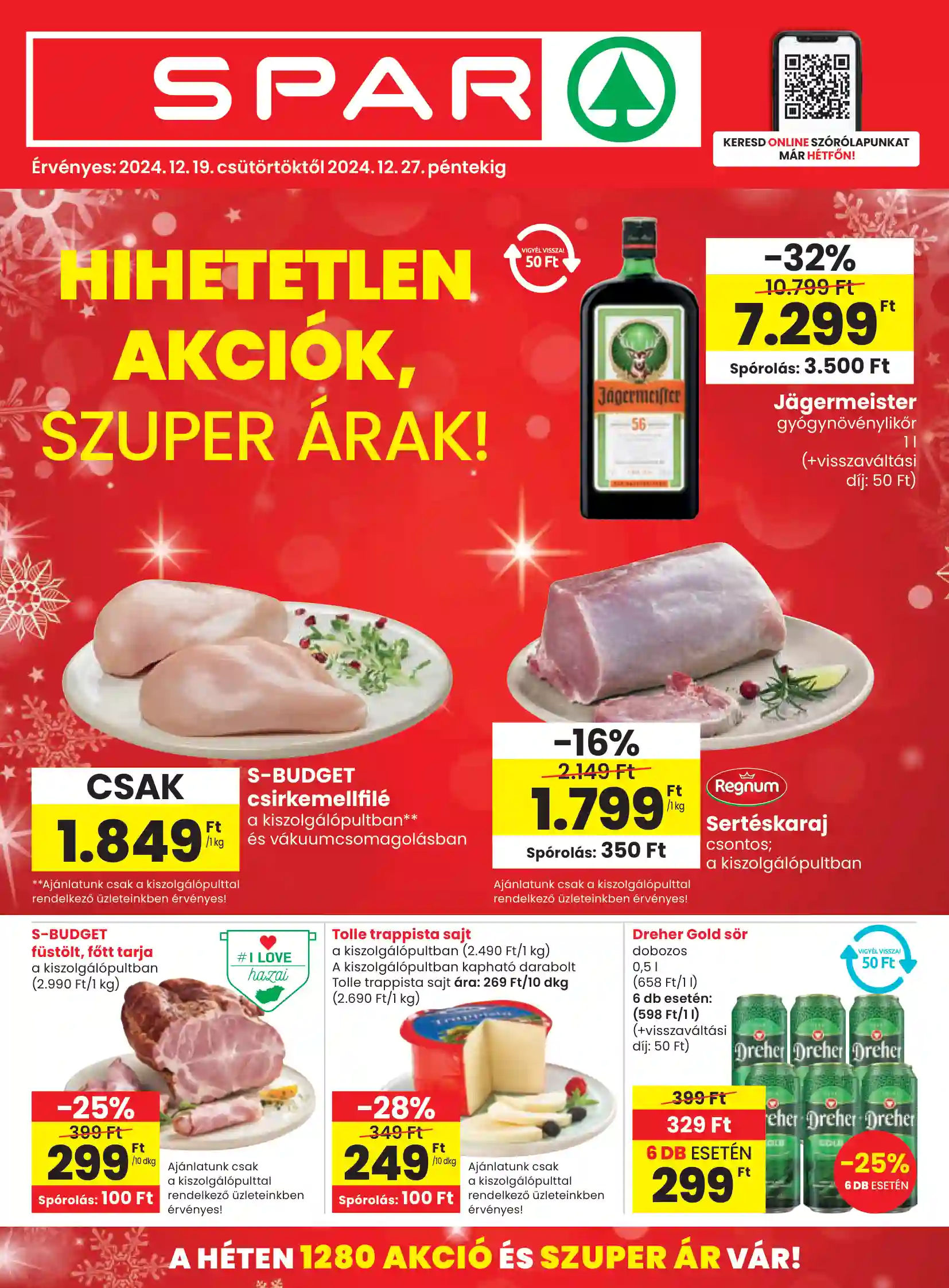 SPAR spar 51.hét