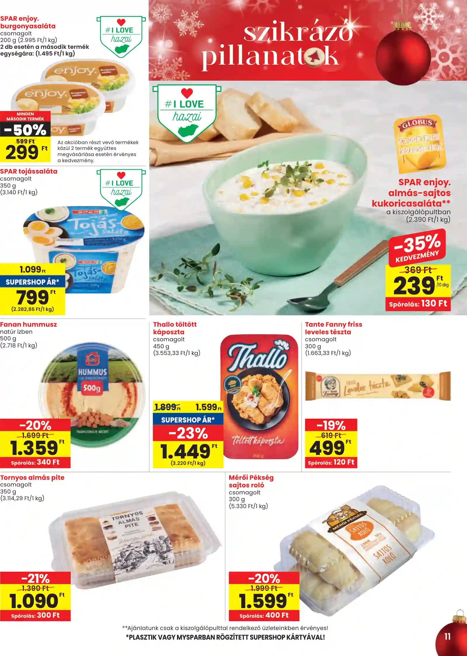 Spar akciós újság 51. hét (spar) (3 oldal)