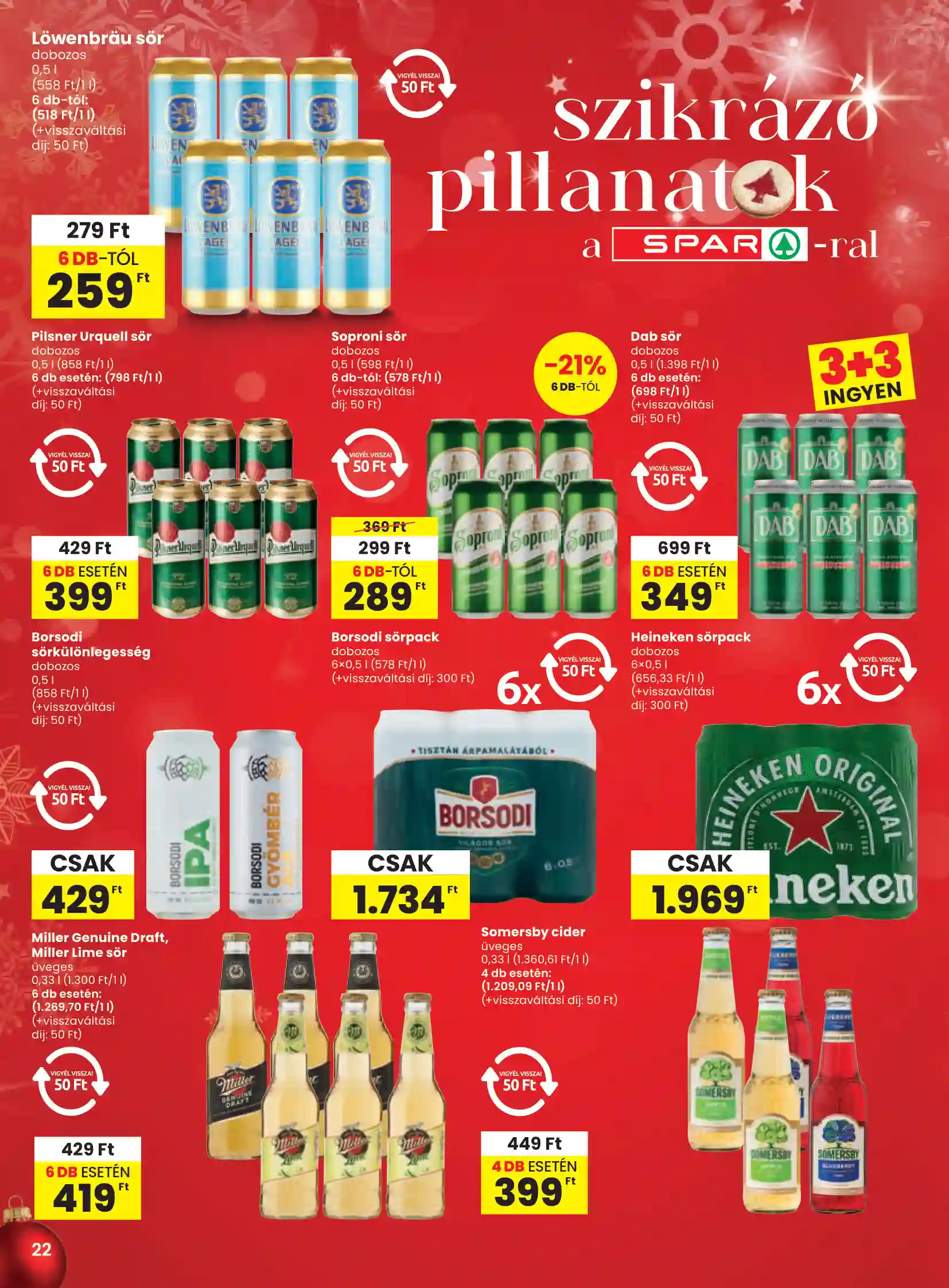 Spar akciós újság 51. hét (spar) (15 oldal)