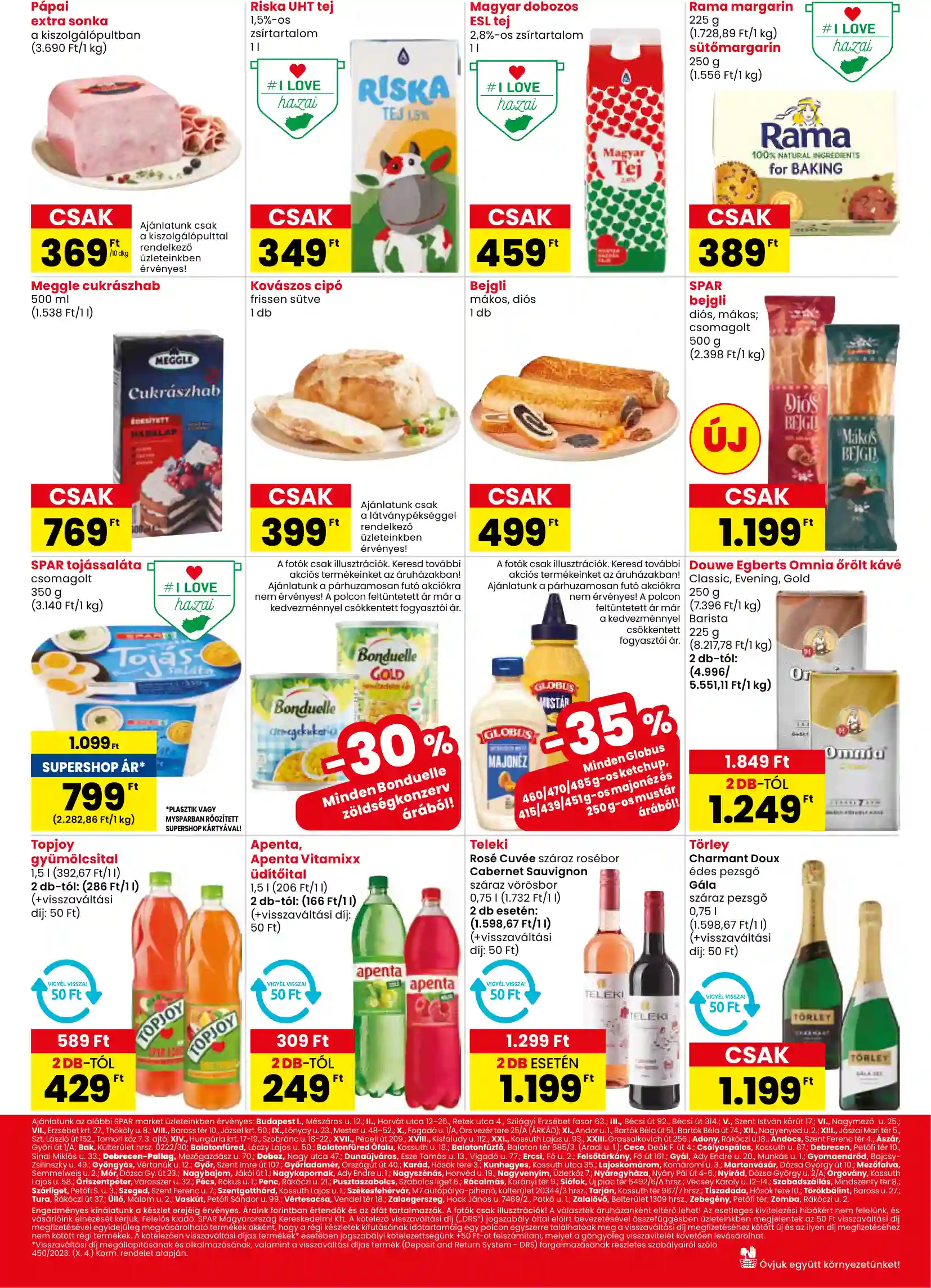 Spar akciós újság 51. hét (spar market) (2 oldal)