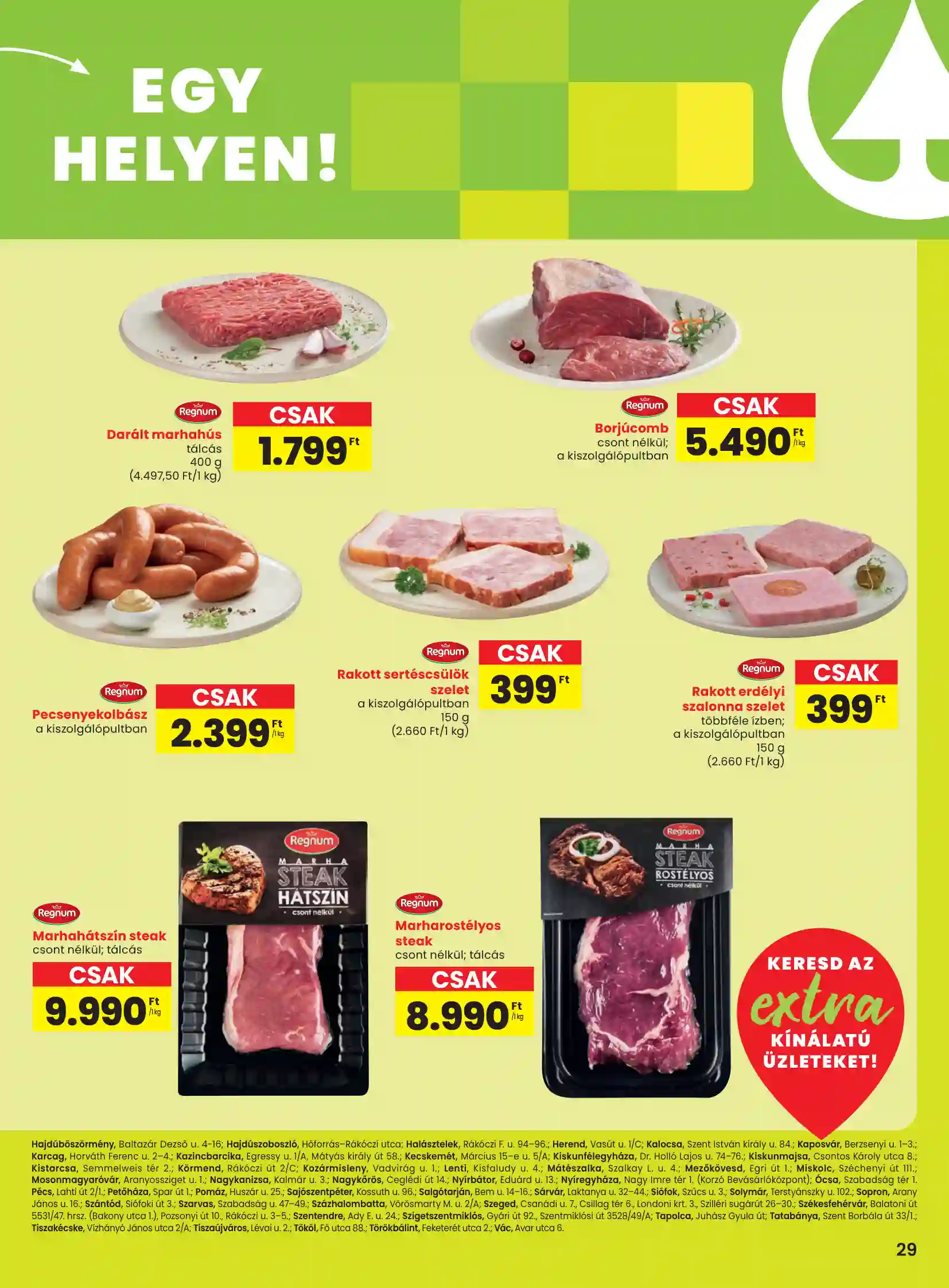 Spar akciós újság 51. hét (spar extra) (2 oldal)