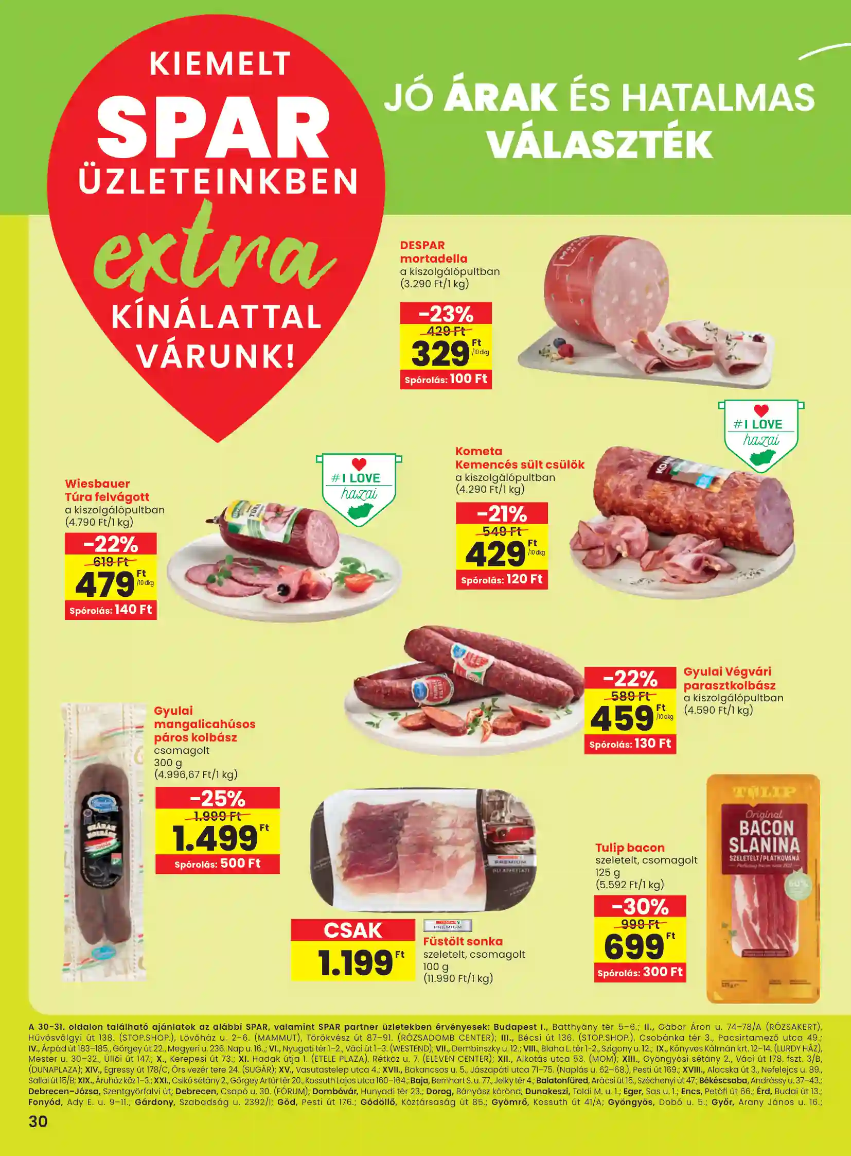 Spar akciós újság 51. hét (spar extra) (3 oldal)
