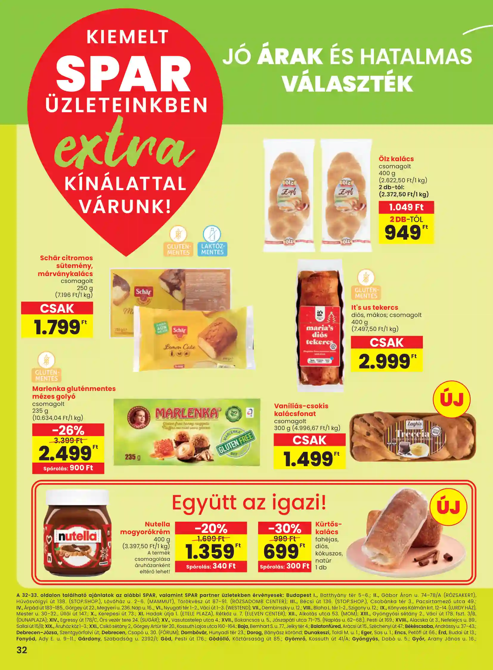 Spar akciós újság 51. hét (spar extra) (5 oldal)