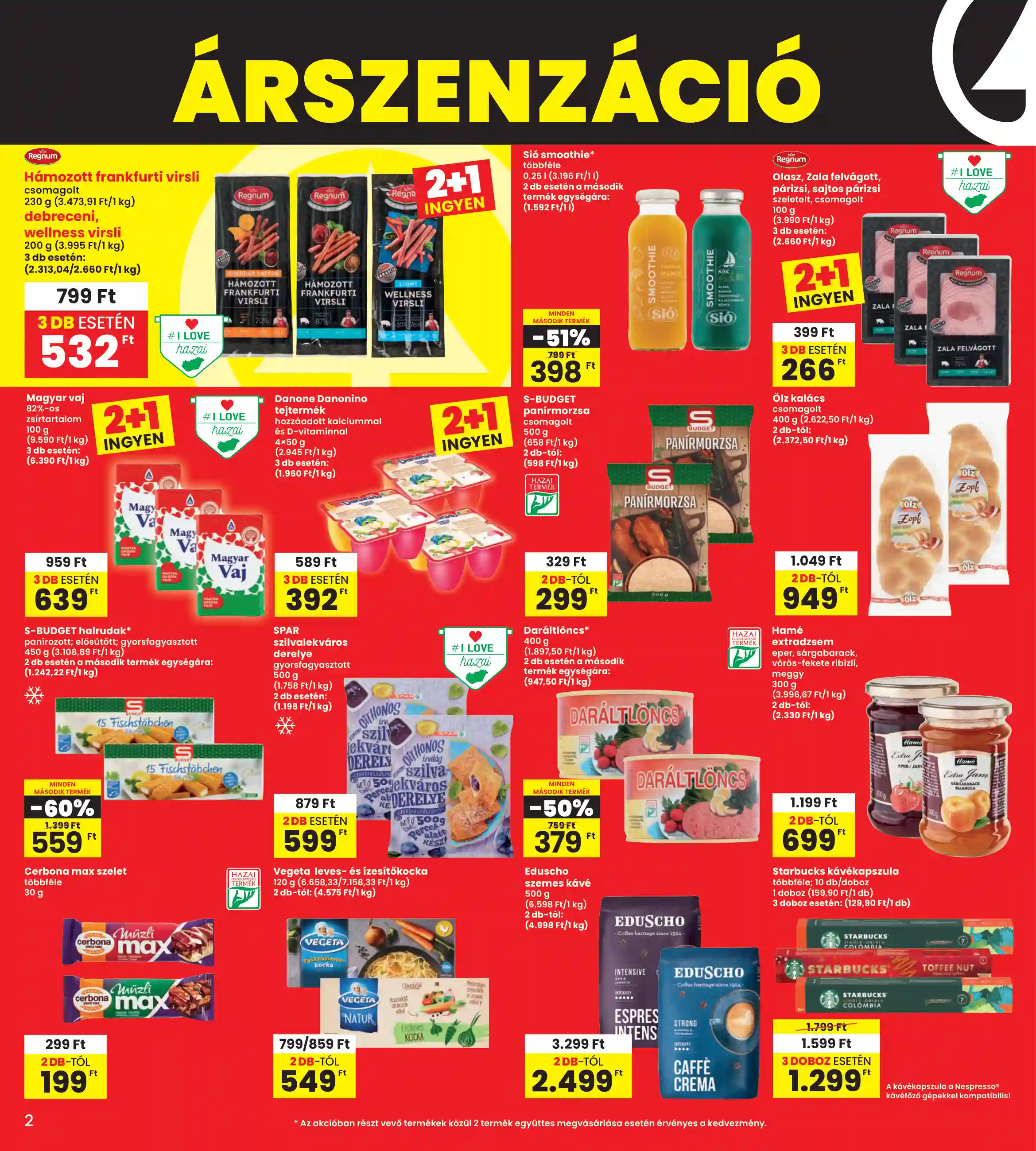 Spar akciós újság 51. hét (interspar) (2 oldal)