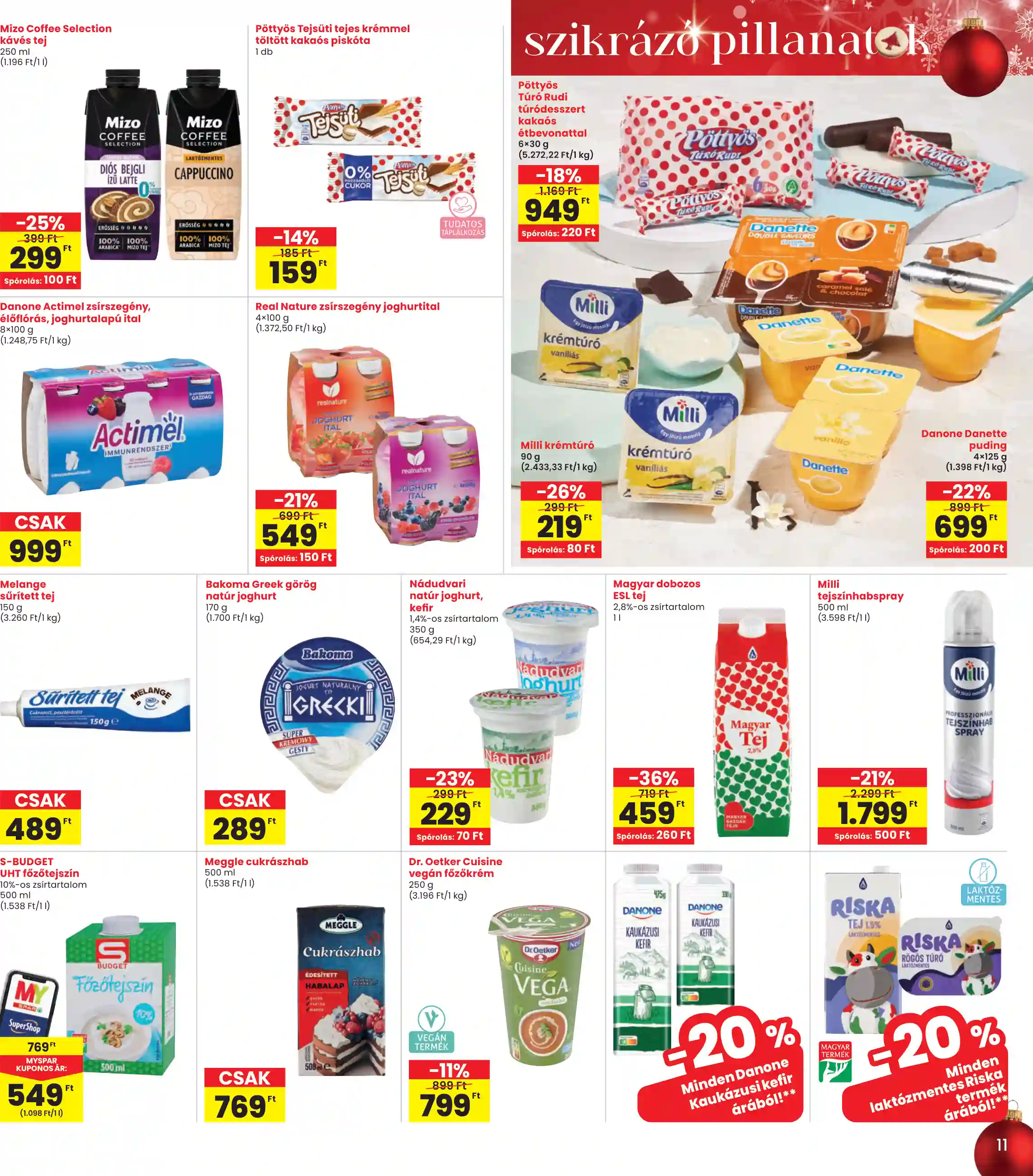 Spar akciós újság 51. hét (interspar) (3 oldal)