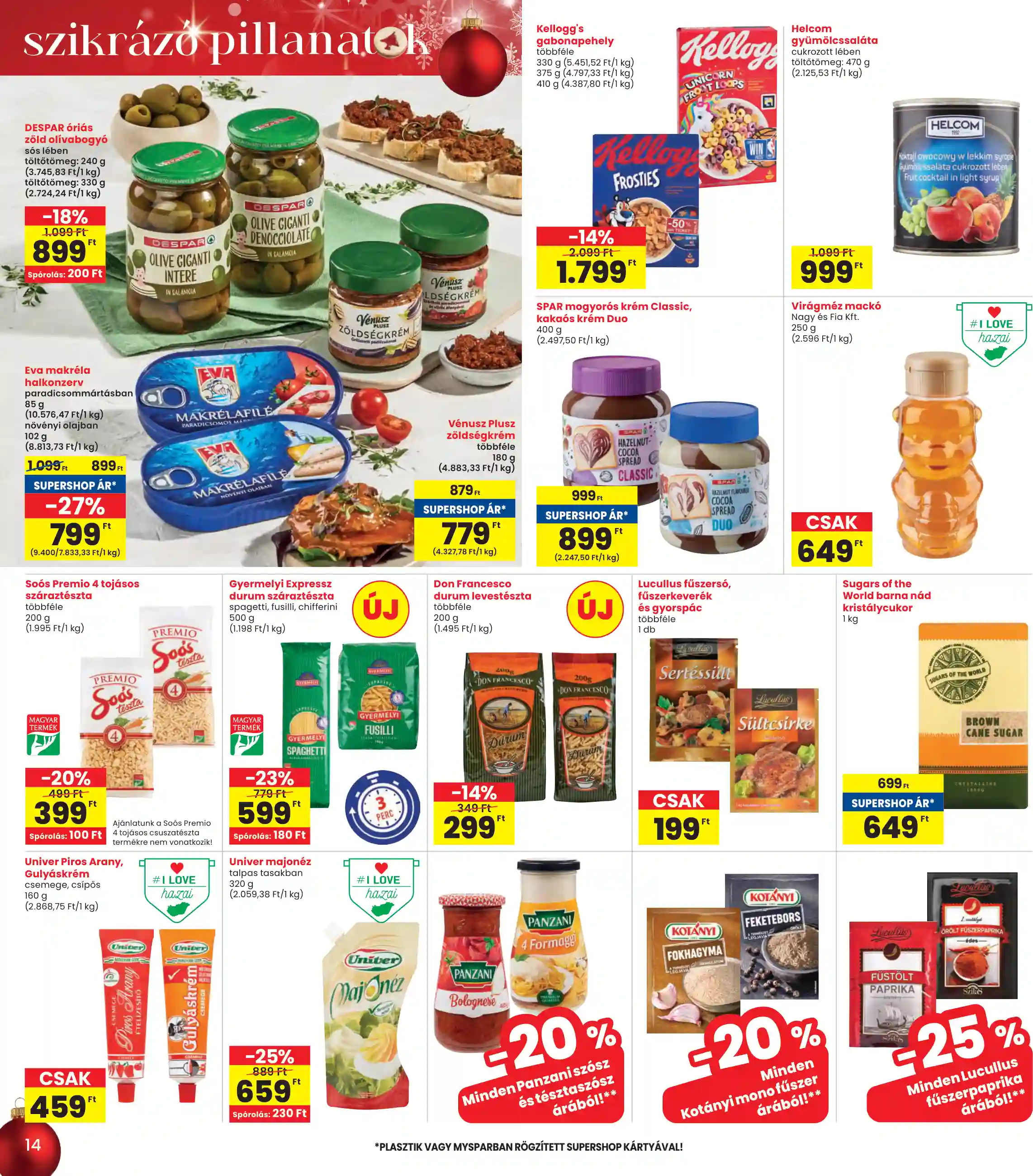 Spar akciós újság 51. hét (interspar) (6 oldal)