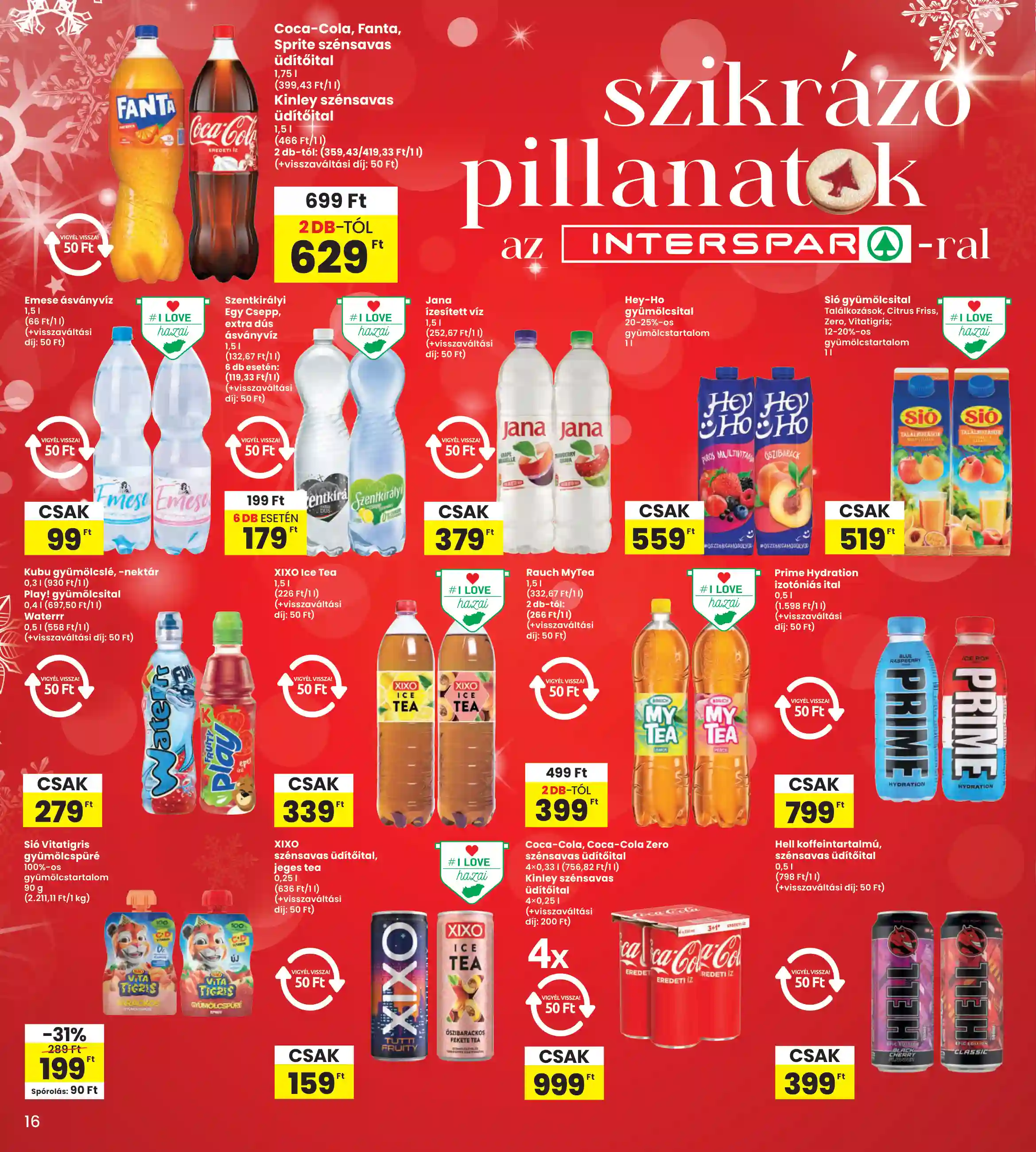 Spar akciós újság 51. hét (interspar) (8 oldal)