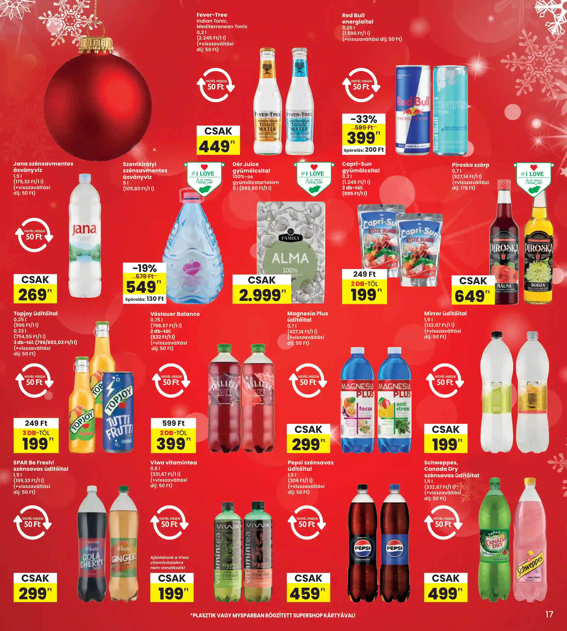 Spar akciós újság 51. hét (interspar) (9 oldal)
