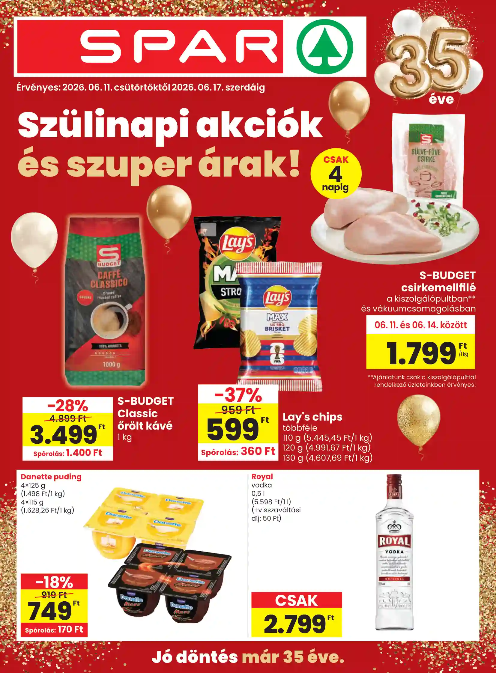 Spar akciós újság 24. hét (spar)