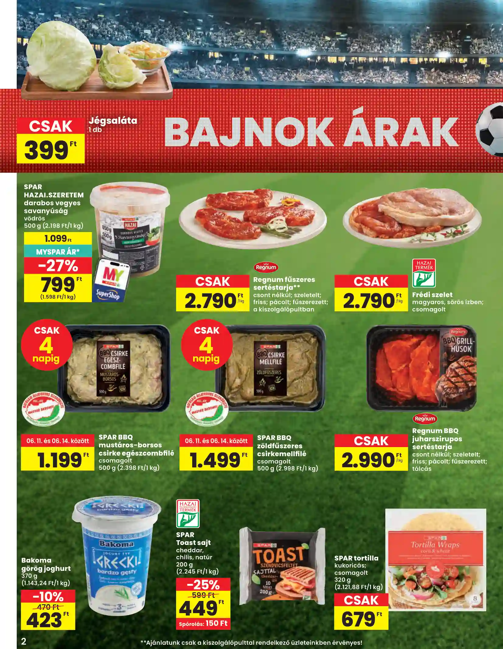 Spar akciós újság 24. hét (spar) (2 oldal)