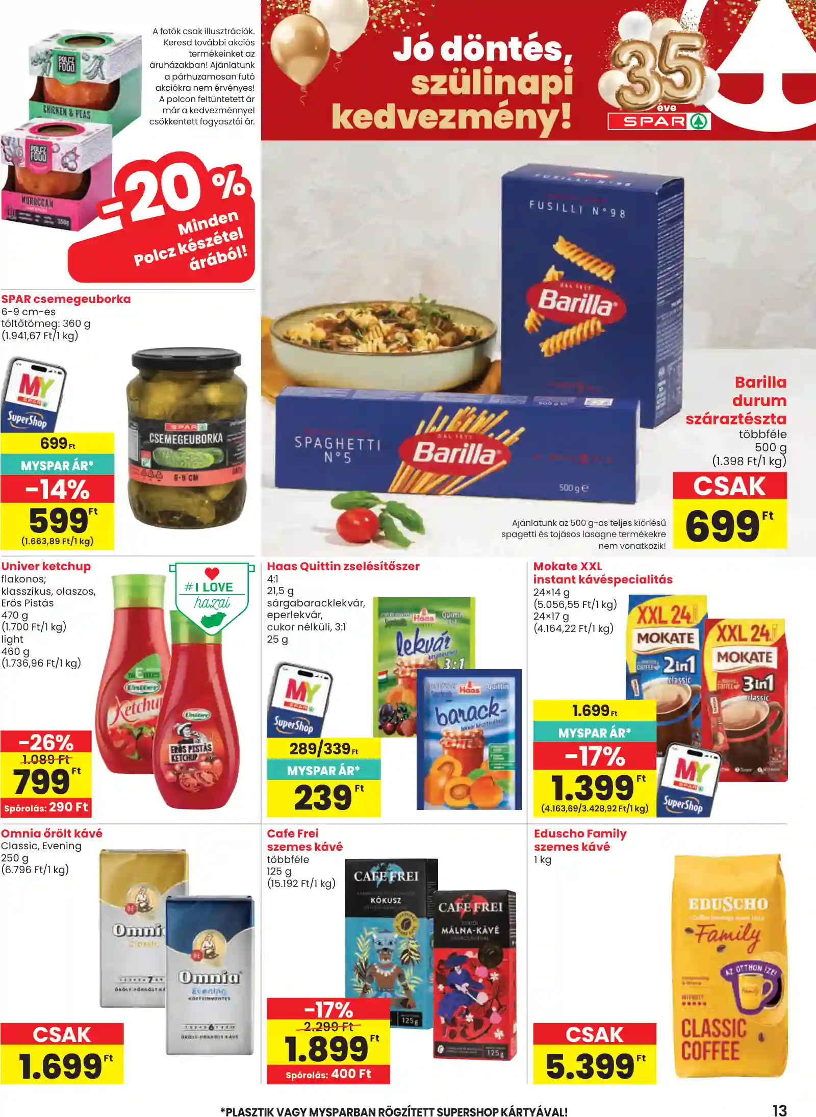 Spar akciós újság 24. hét (spar) (5 oldal)