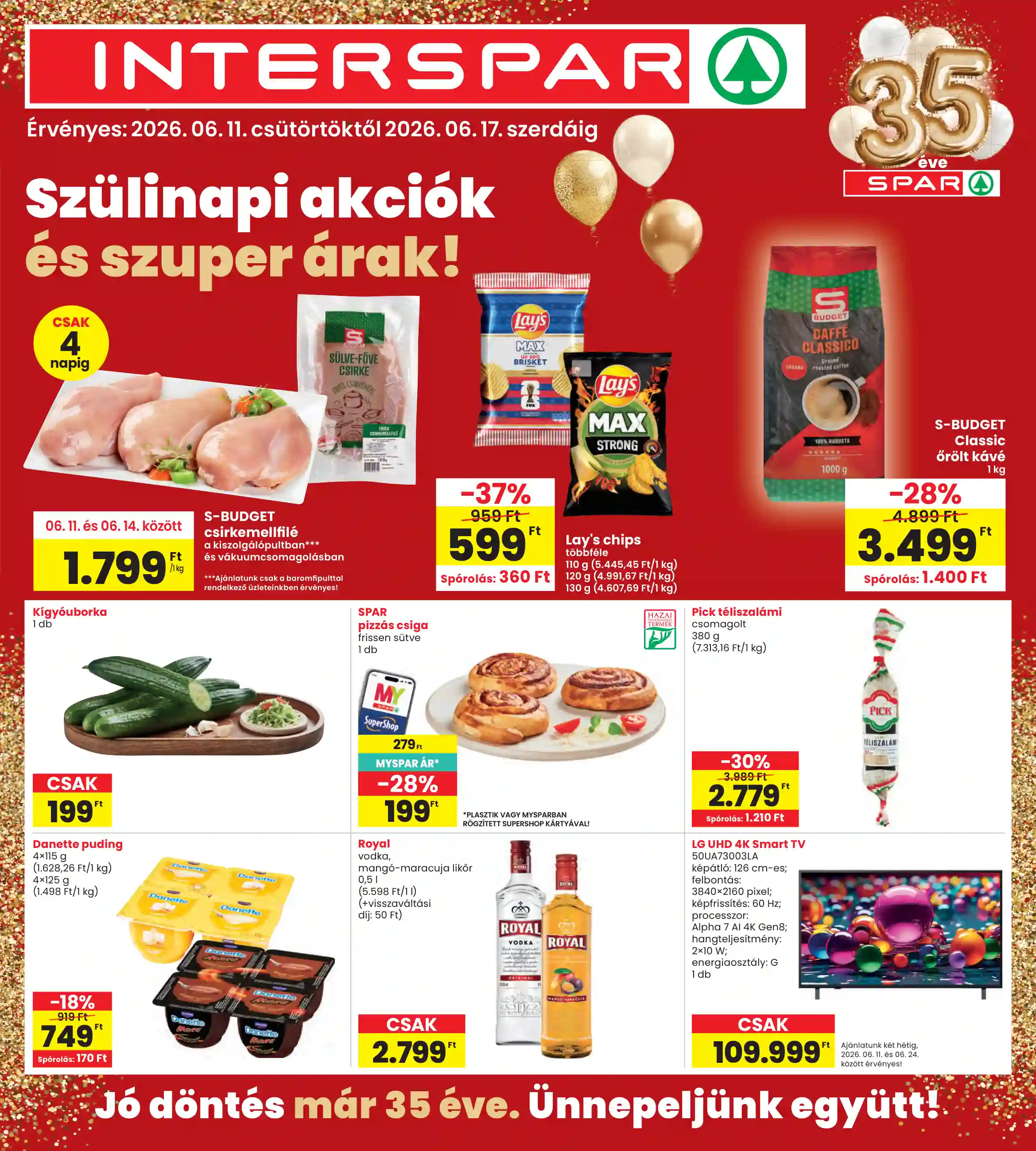 Spar akciós újság 24. hét (interspar)