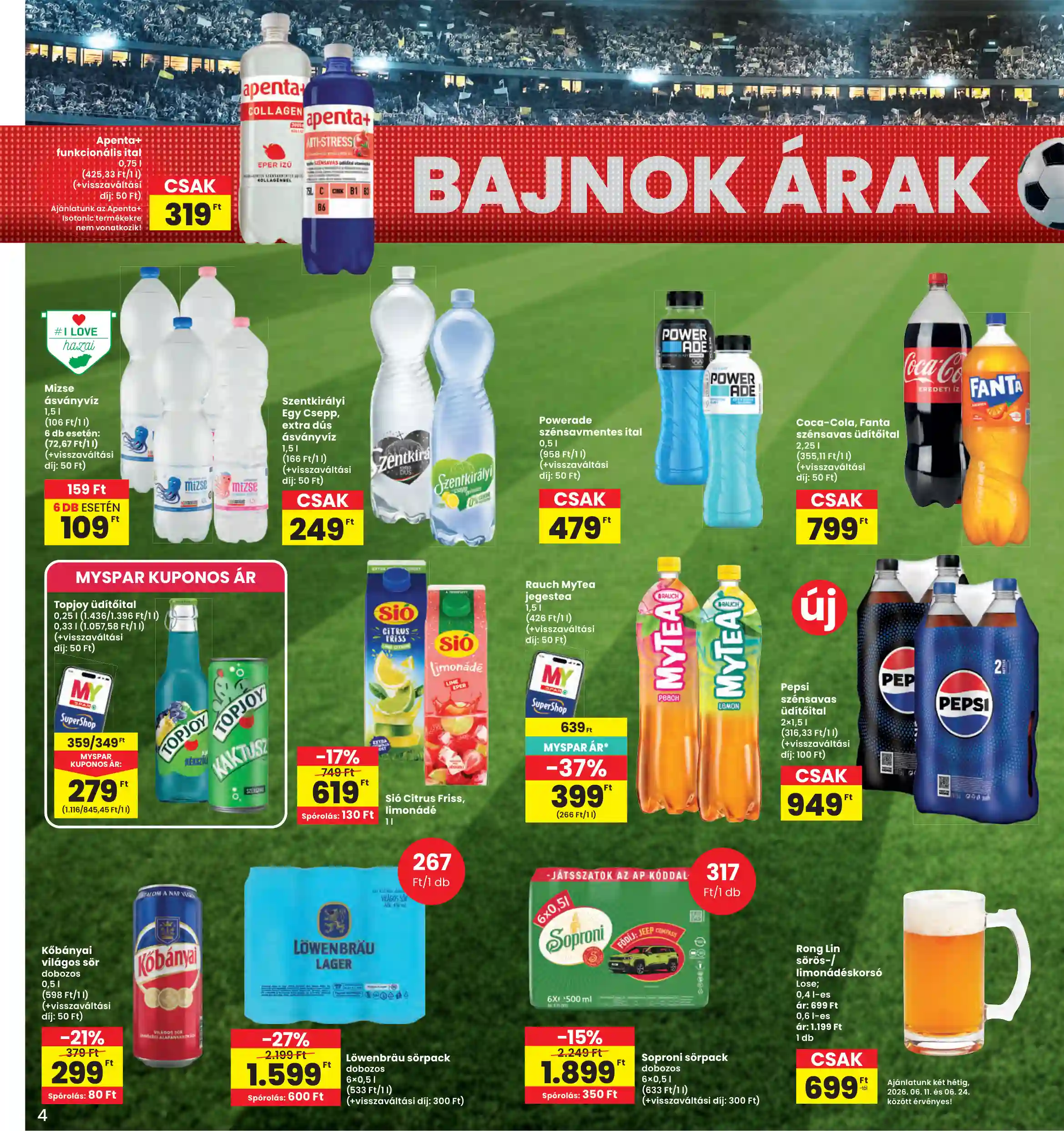 Spar akciós újság 24. hét (interspar) (14 oldal)