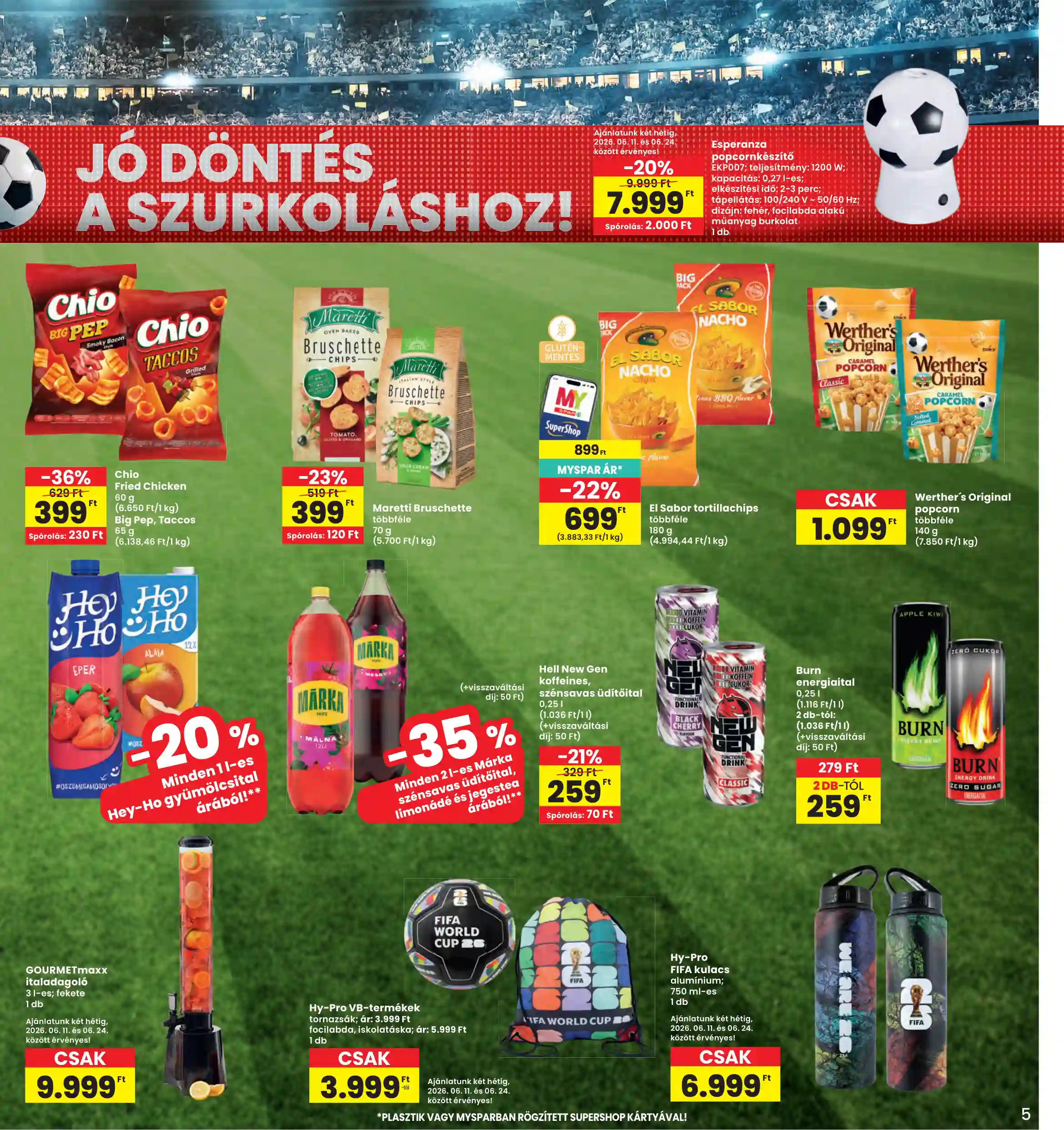 Spar akciós újság 24. hét (interspar) (15 oldal)