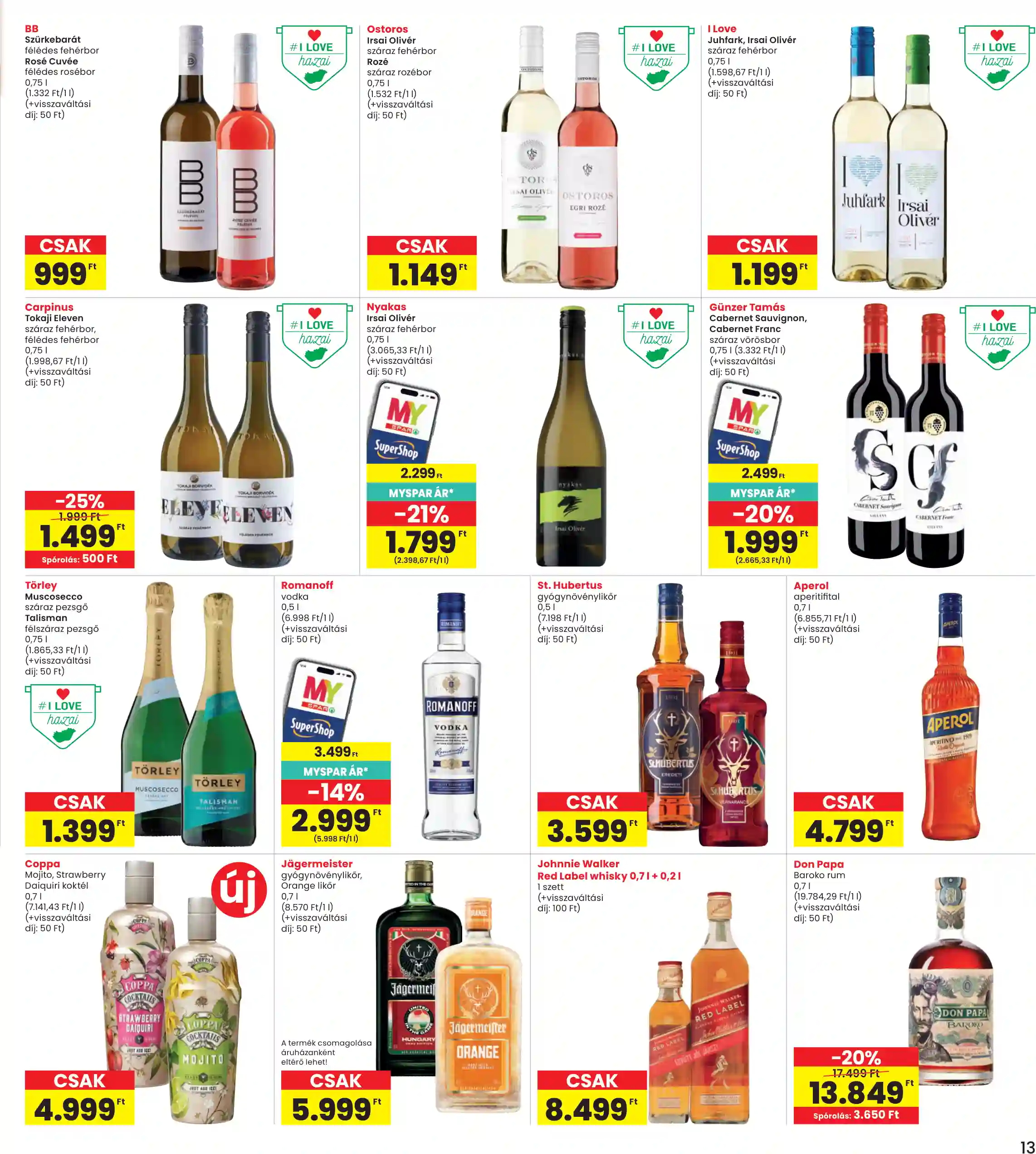 Spar akciós újság 25. hét (interspar) (5 oldal)